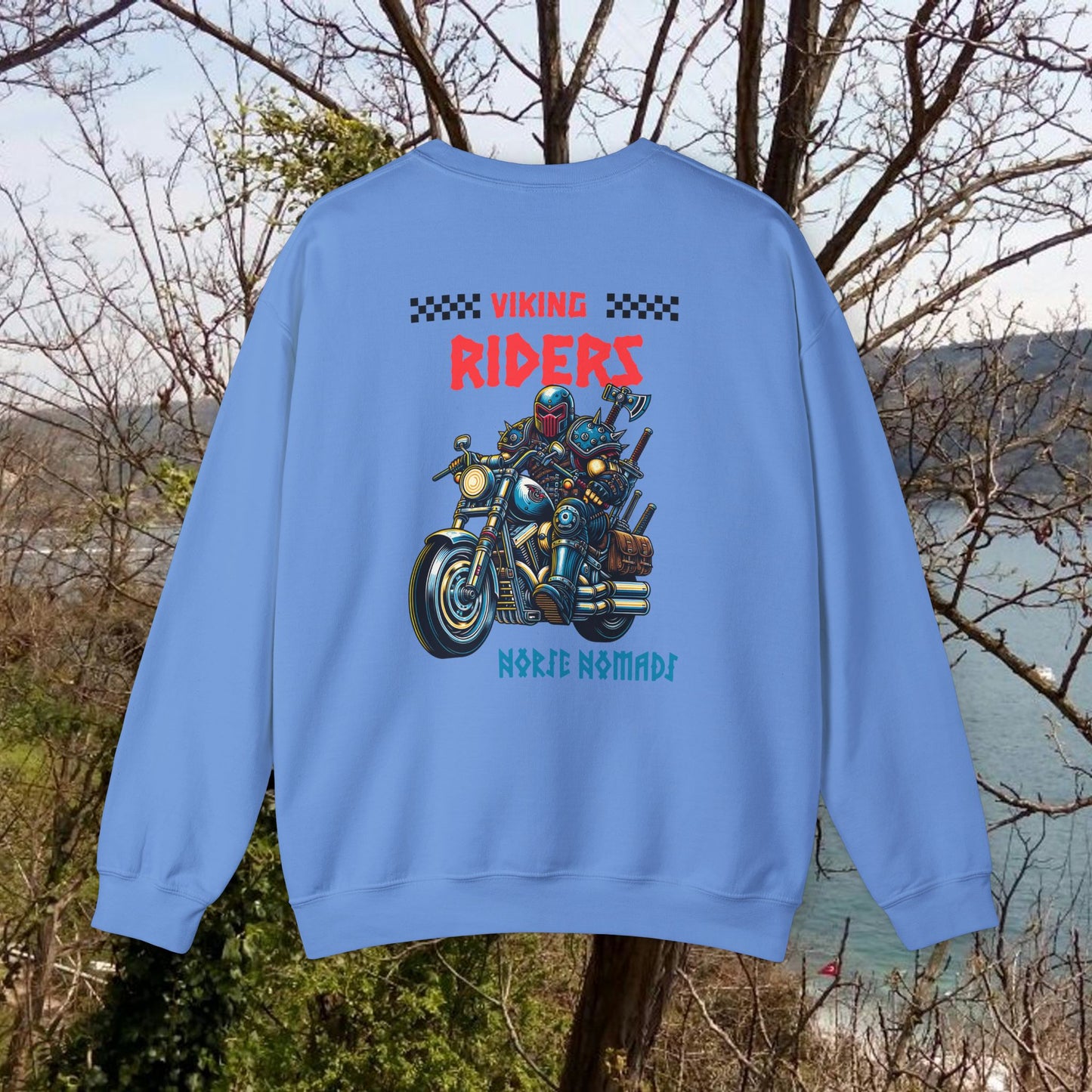 Viking Riders Unisex Crewneck Sweatshirt | Norse Mythology Jumper