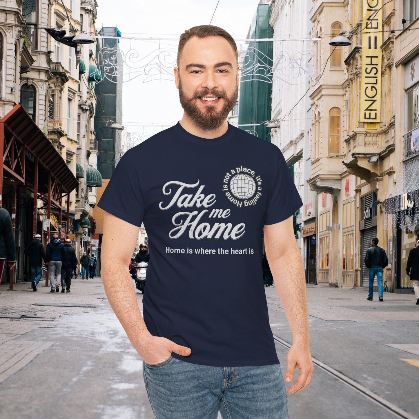 Printify T-Shirt Take Me Home Tee | Cozy Unisex Shirt | Casual Comfortable Tee