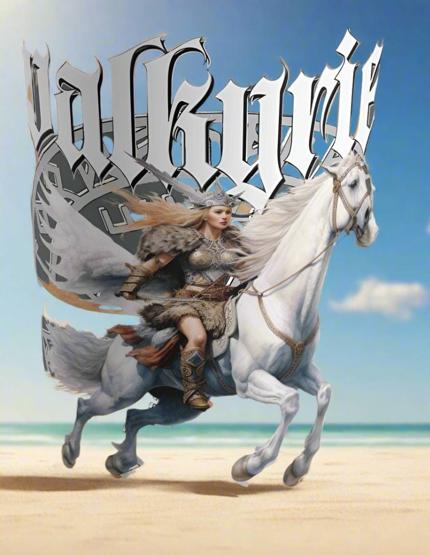 Printify Tumbler Valkyrie Tumbler A Mythical Gift for Viking Lovers!