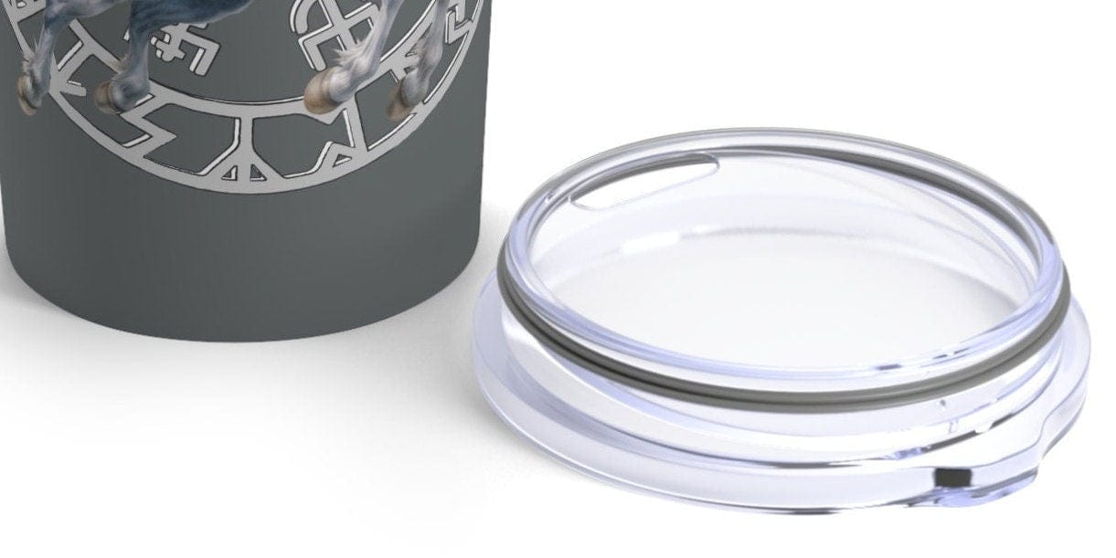 Printify Tumbler Valkyrie Tumbler A Mythical Gift for Viking Lovers!