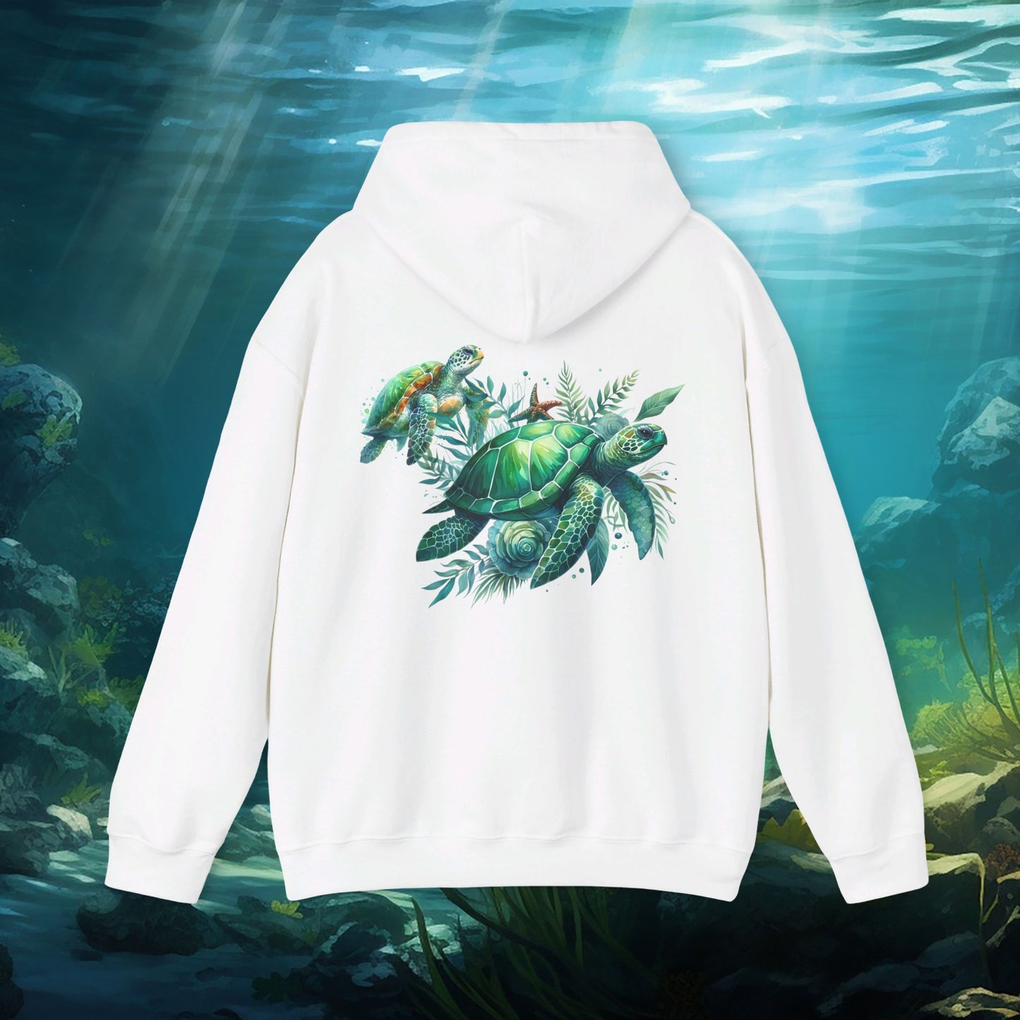 Sea Turtle Hooded Sweatshirt