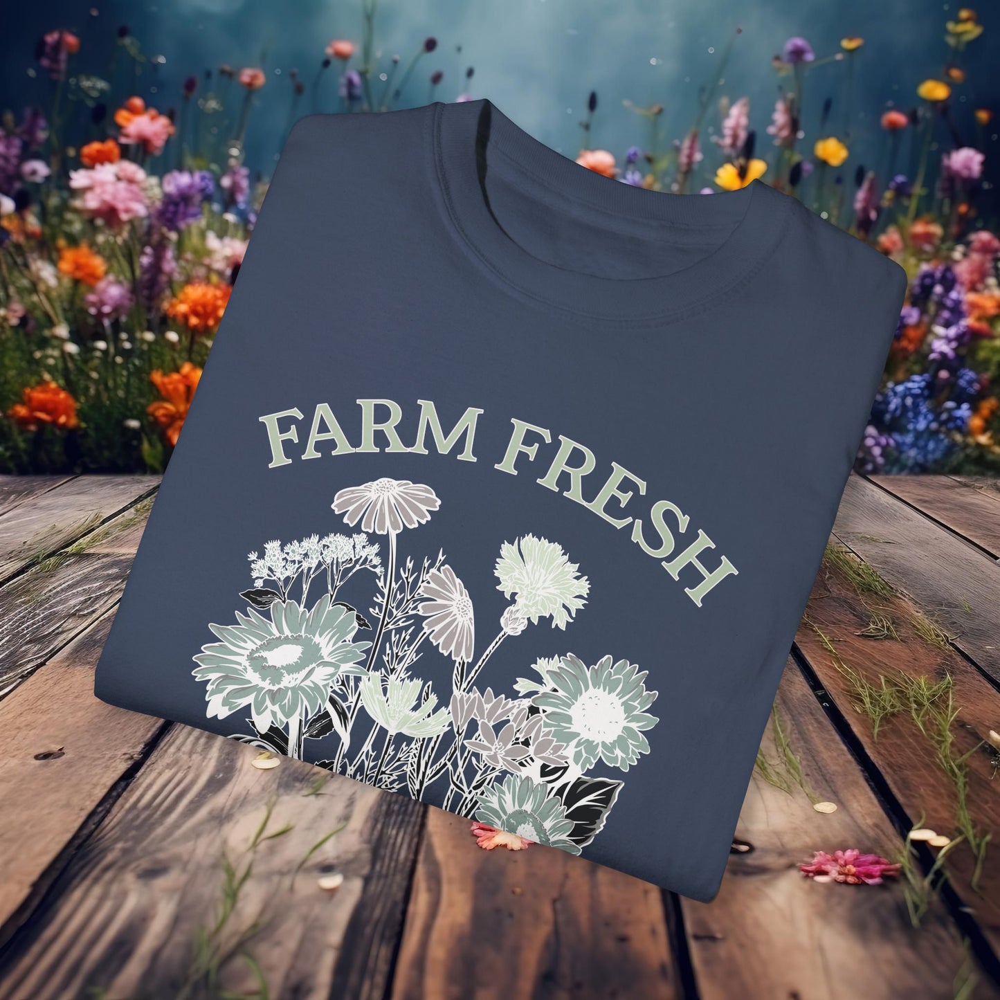 Comfort Colors Flower T-shirt