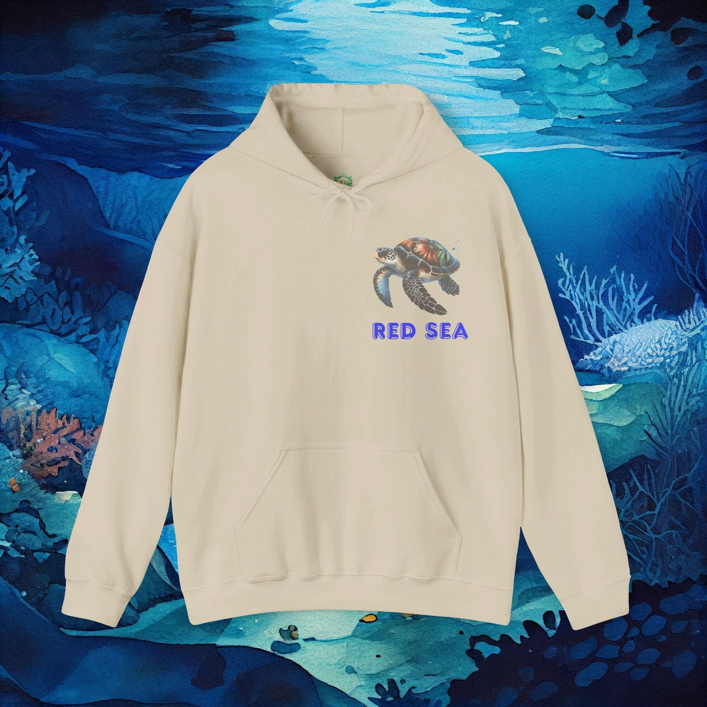 Sea Turtle Hooded Sweatshirt