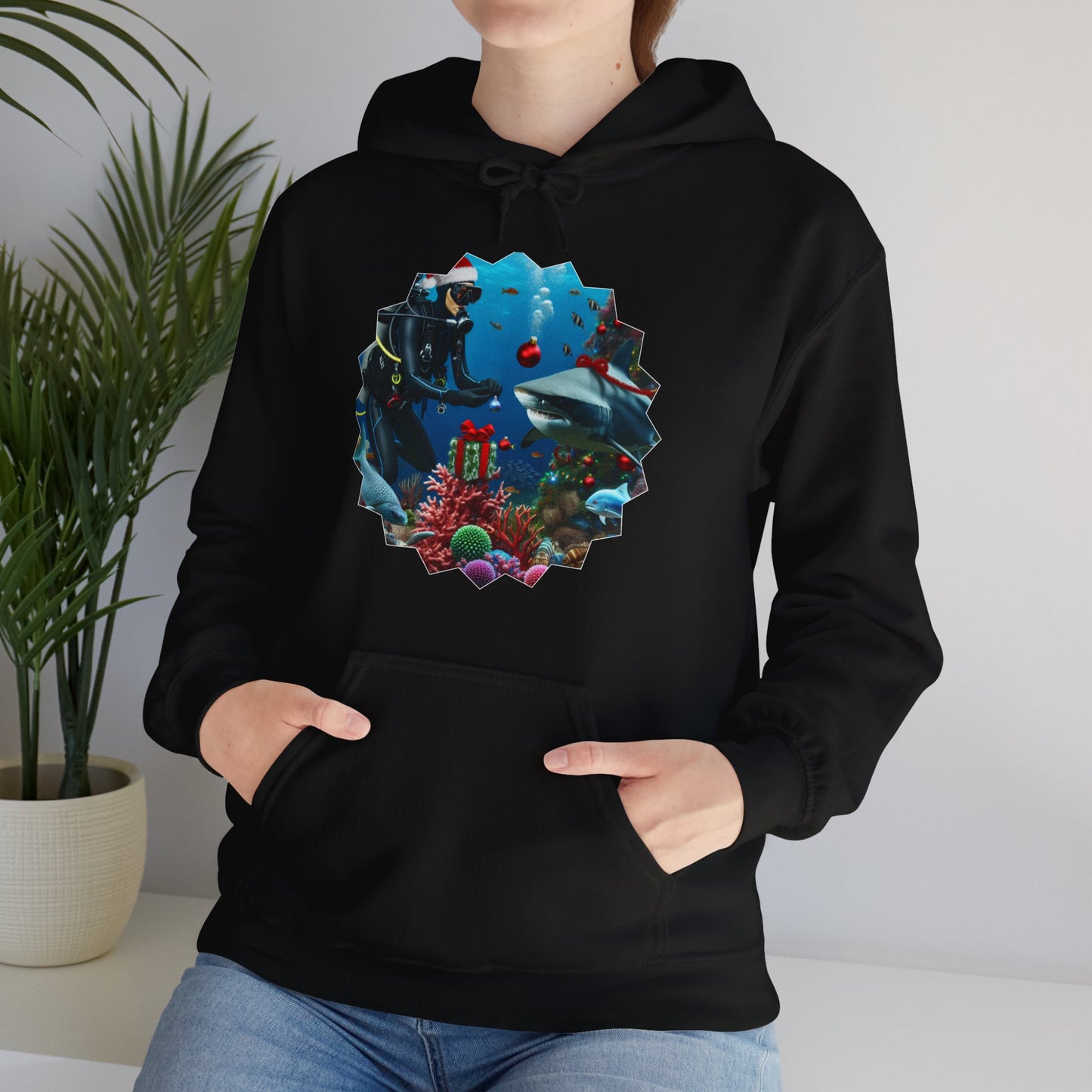 Scuba Diving Christmas Hoodie