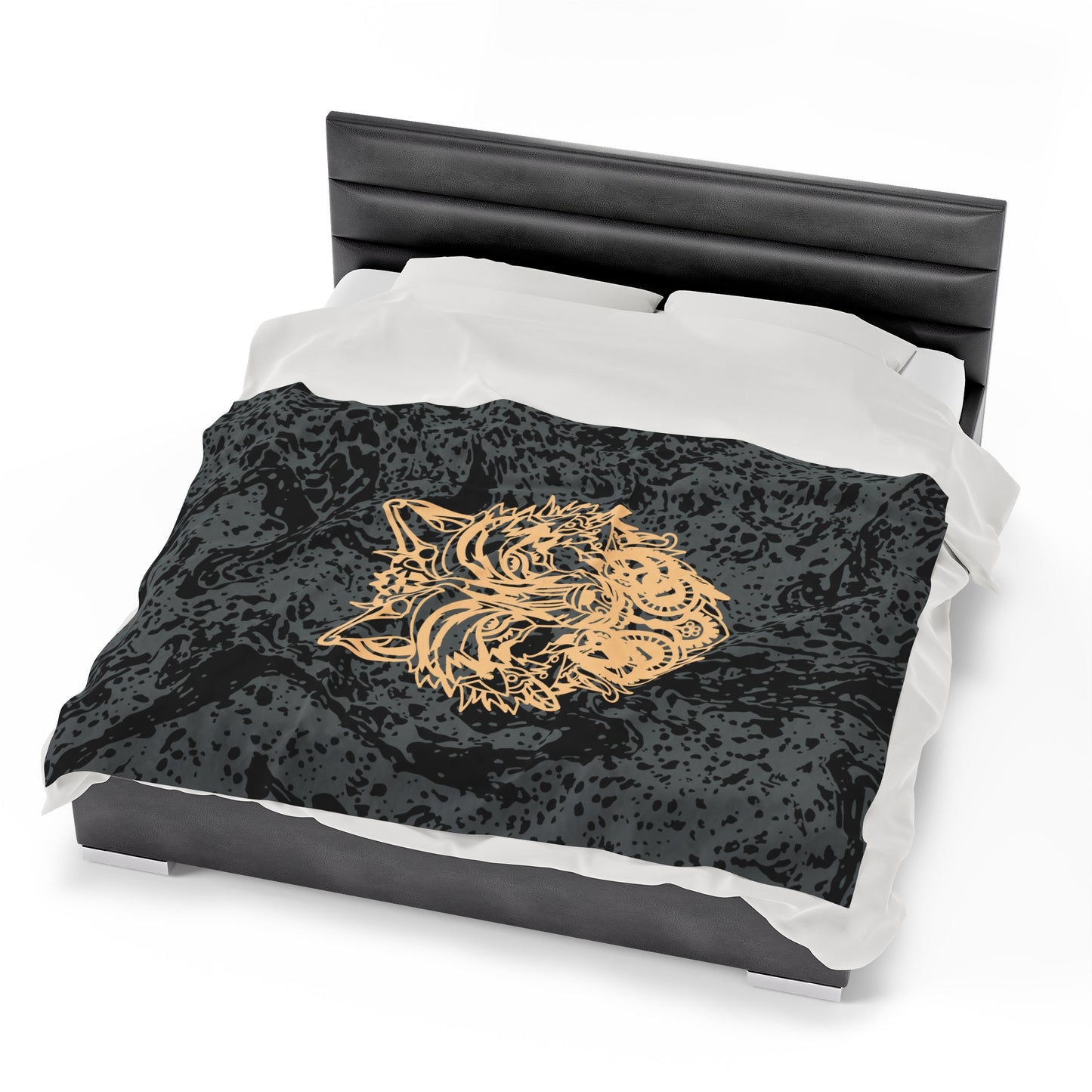 Wolf Velveteen Blanket