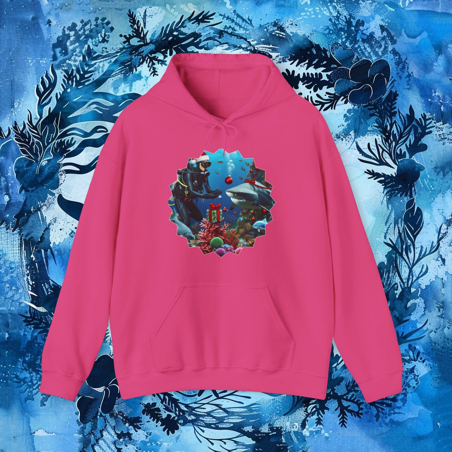 Scuba Diving Christmas Hoodie