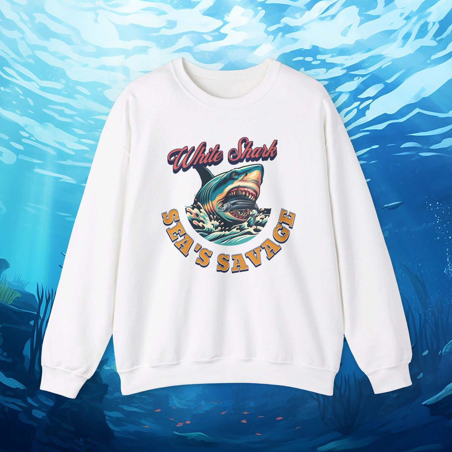 White Shark Savage Sweatshirt