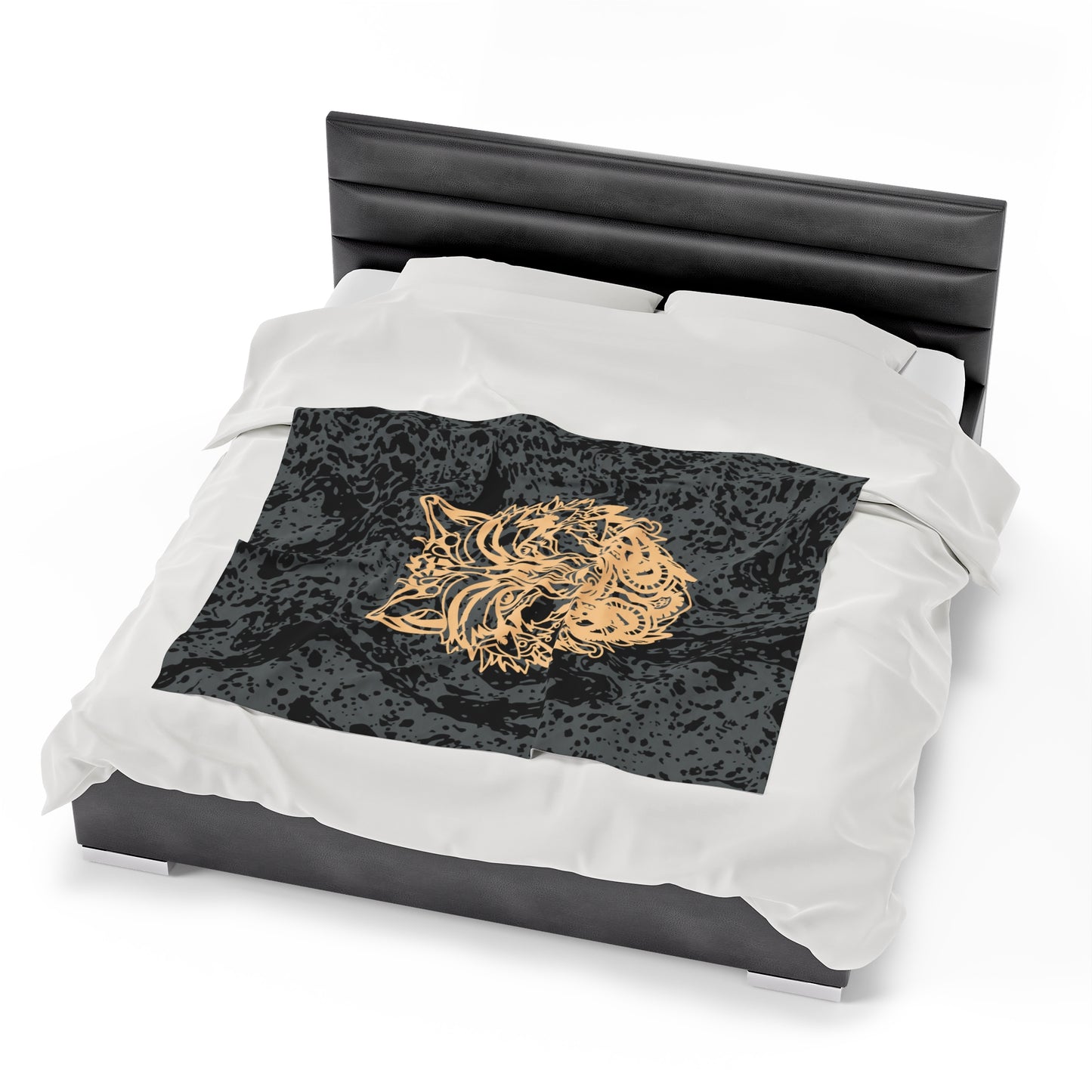 Wolf Velveteen Blanket