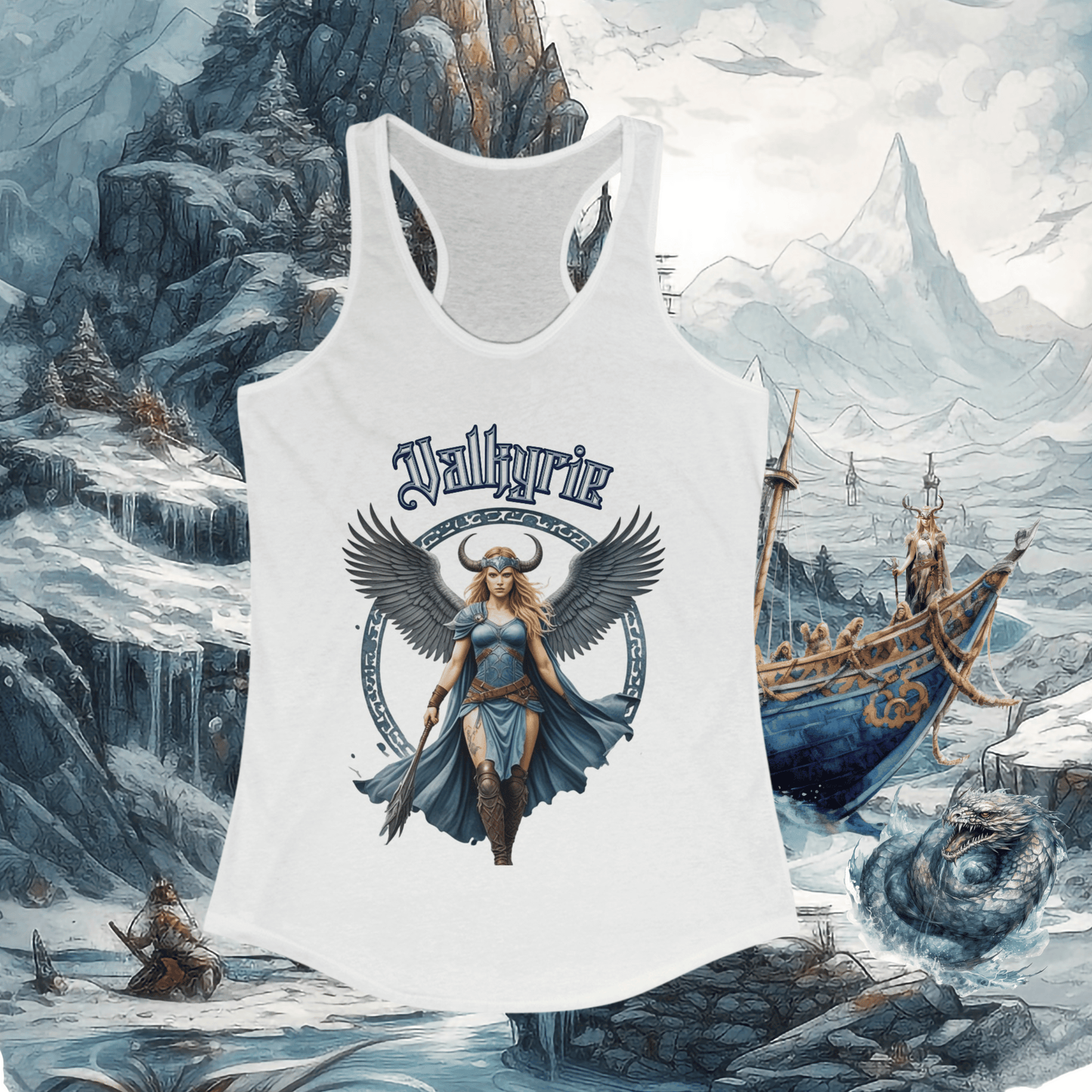 Valkyrie Norse Mythology Tank Top