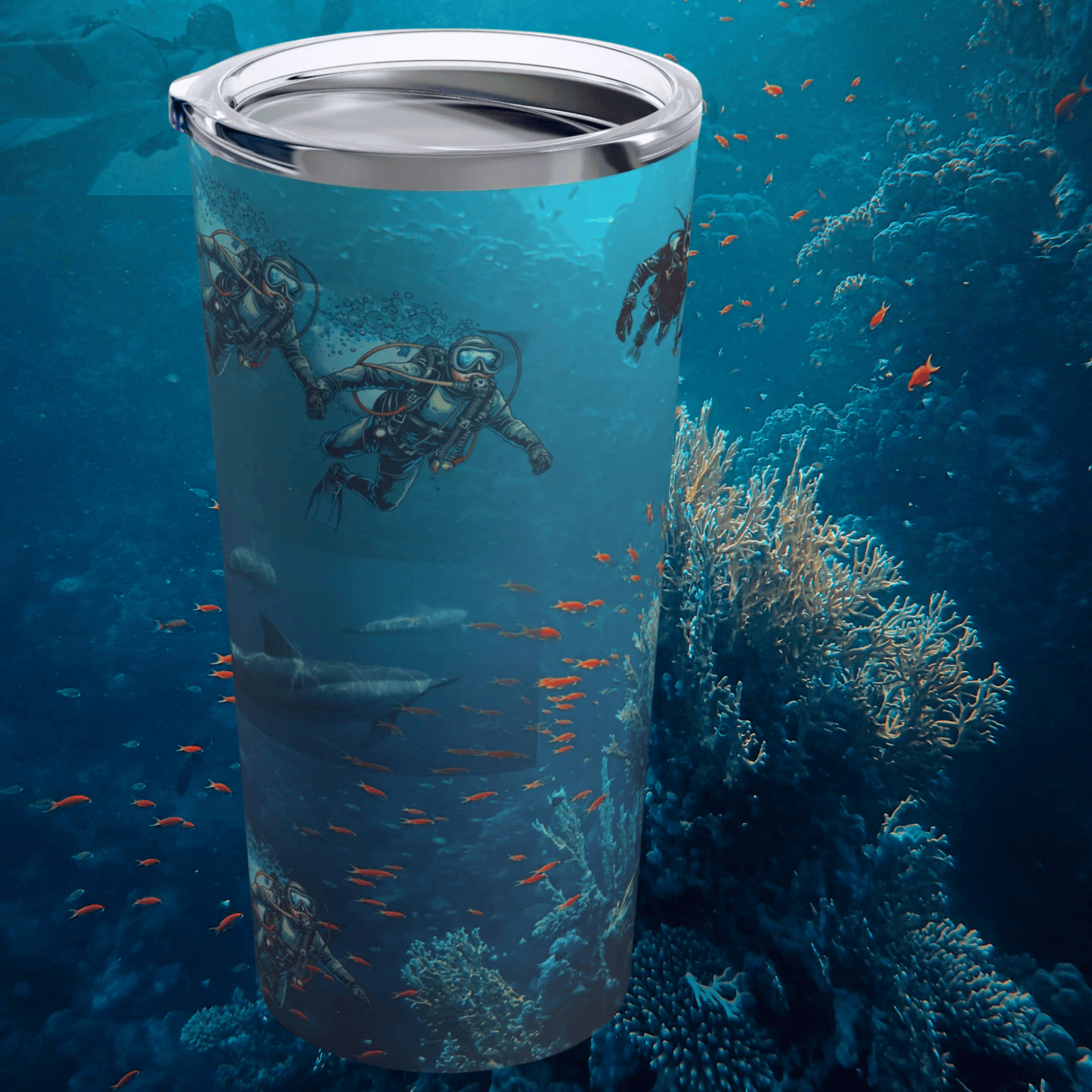 Scuba Diver Team Tumbler