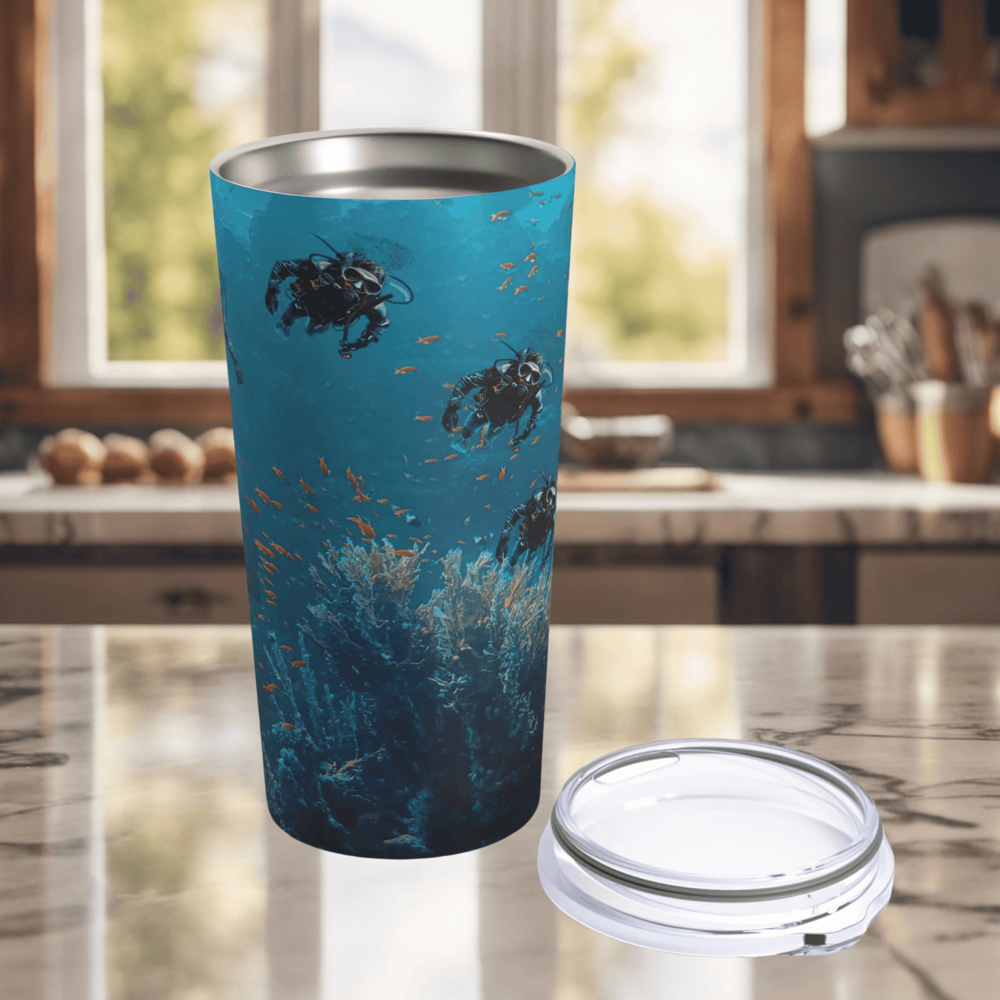 Scuba Diver Team Tumbler