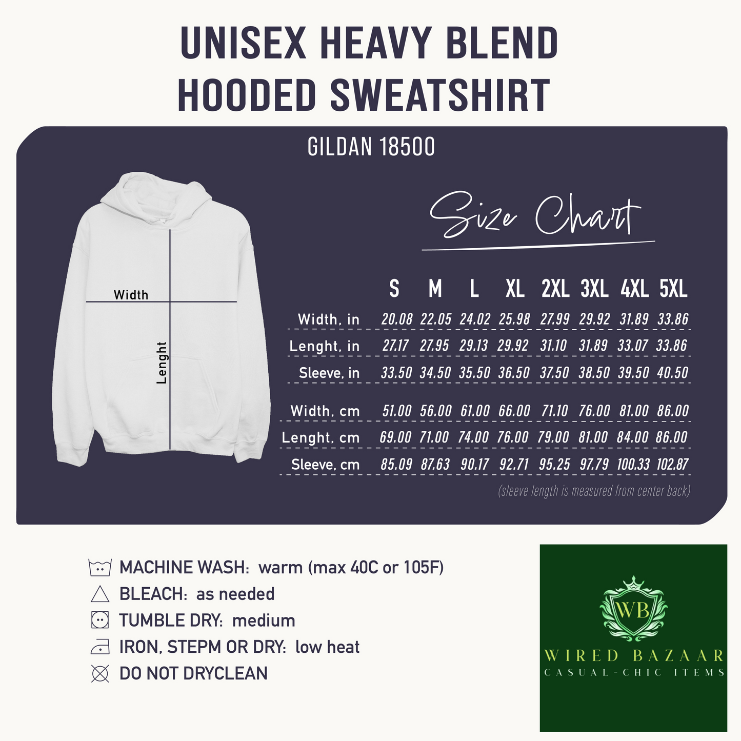 Heavy Blend Hooded Sweatshirt