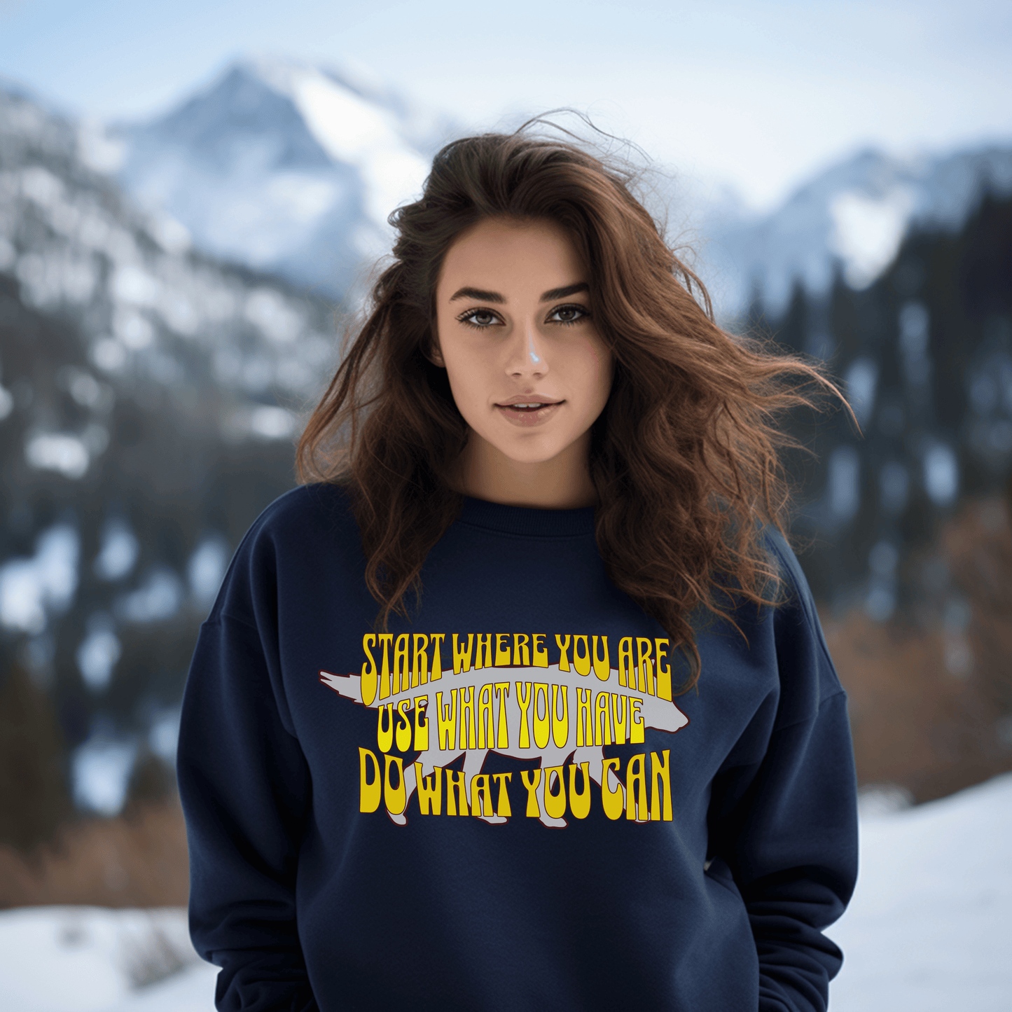 Motivational Unisex Sweatshirt