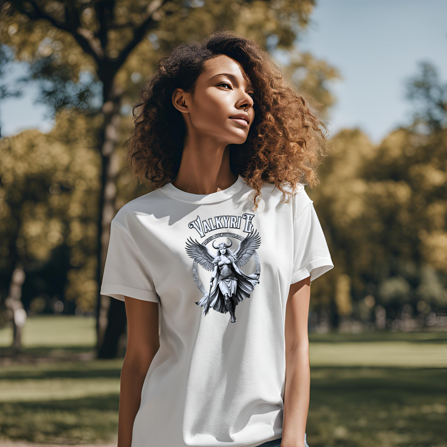 Valkyrie Unisex Shirt - Norse Mythology Graphic Tee | Mythical Valkyrie T-Shirt