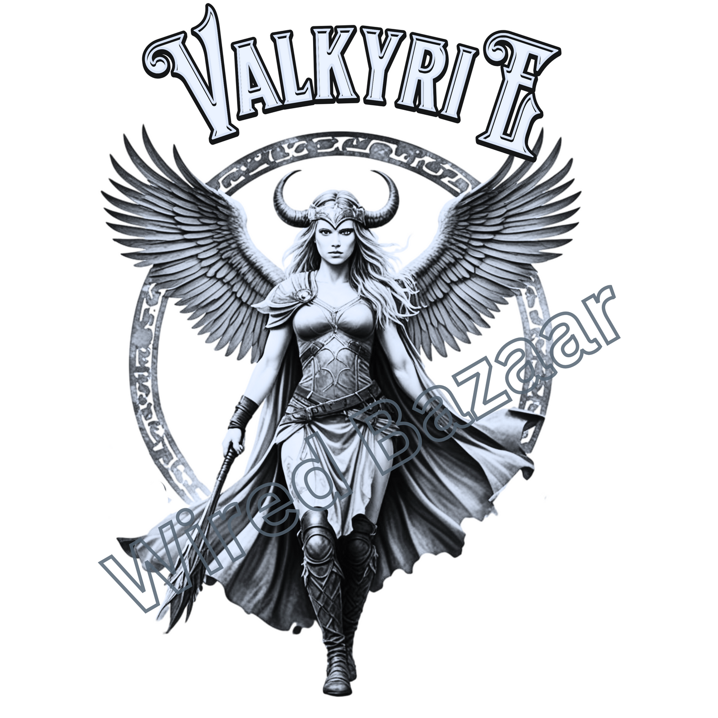 Valkyrie Unisex Shirt - Norse Mythology Graphic Tee | Mythical Valkyrie T-Shirt