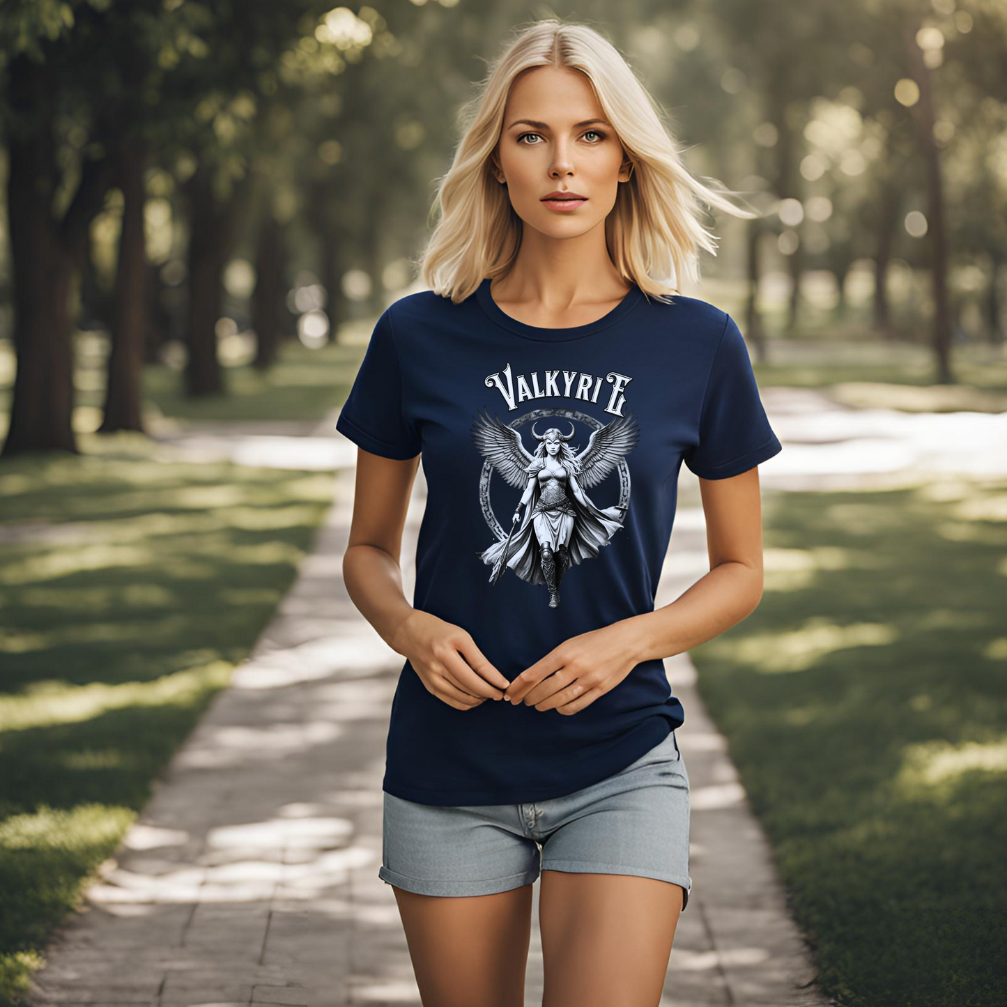 Valkyrie Unisex Shirt - Norse Mythology Graphic Tee | Mythical Valkyrie T-Shirt