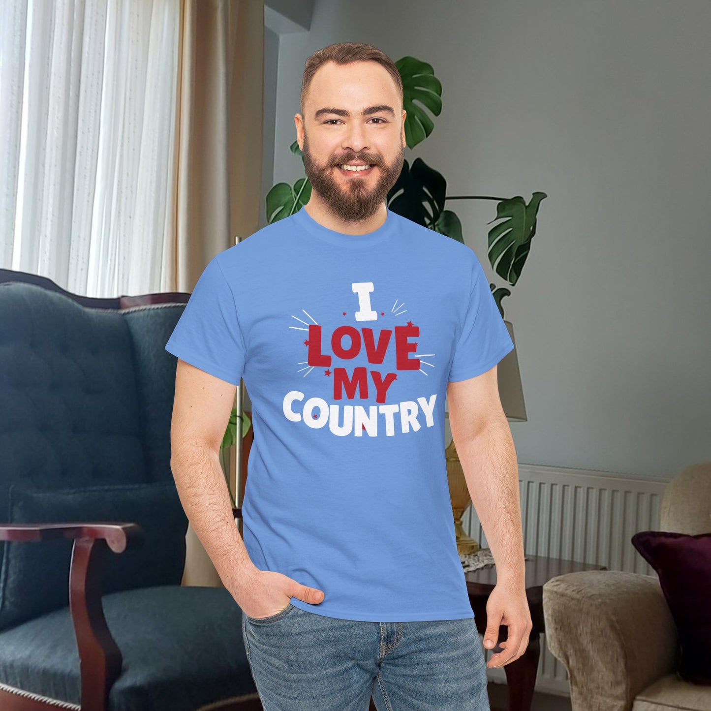 I Love My Country T-Shirt