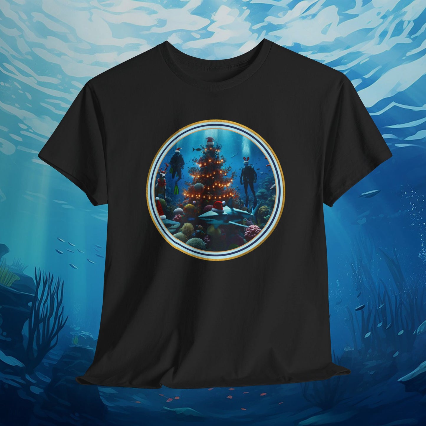 Underwater Christmas T-Shirt