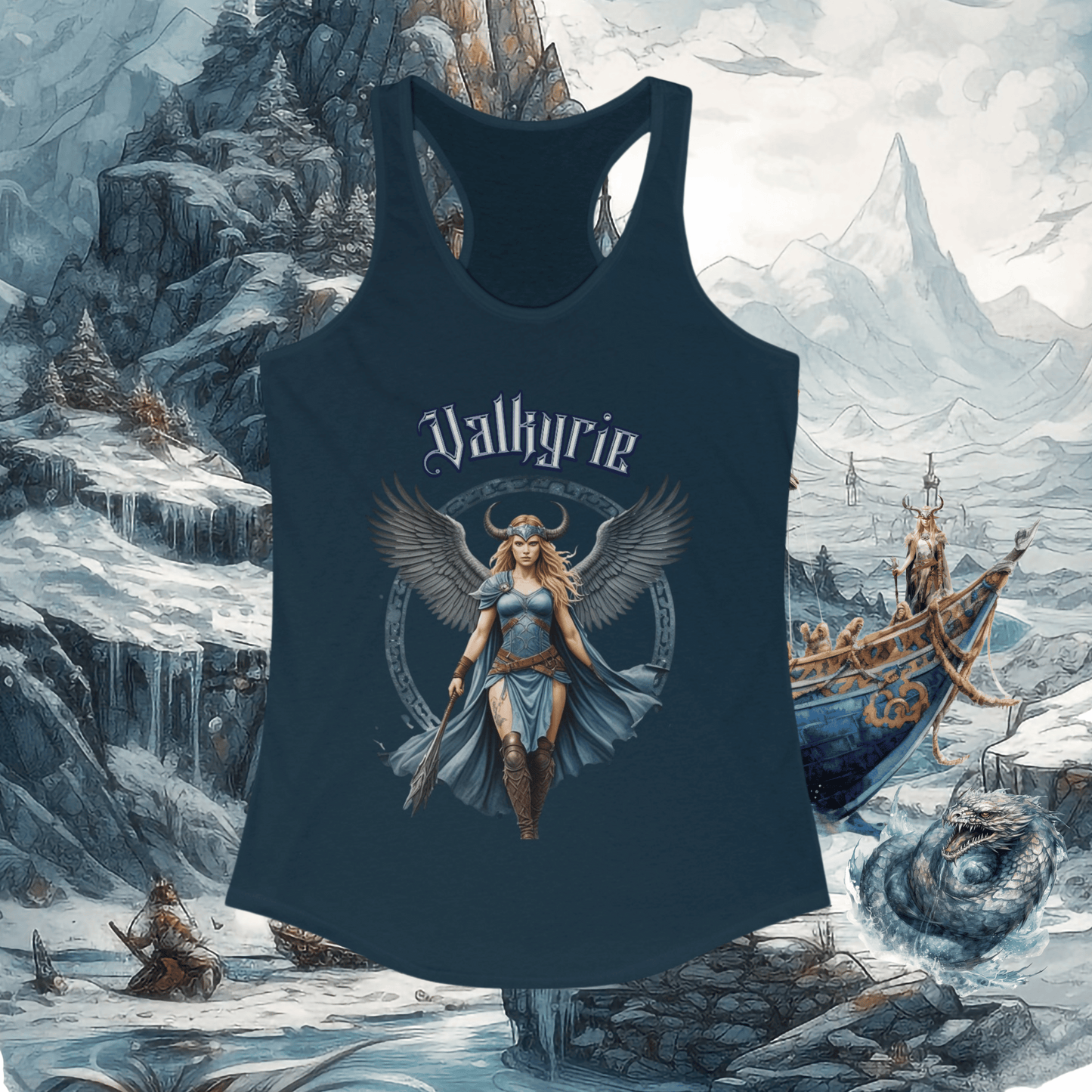 Valkyrie Norse Mythology Tank Top