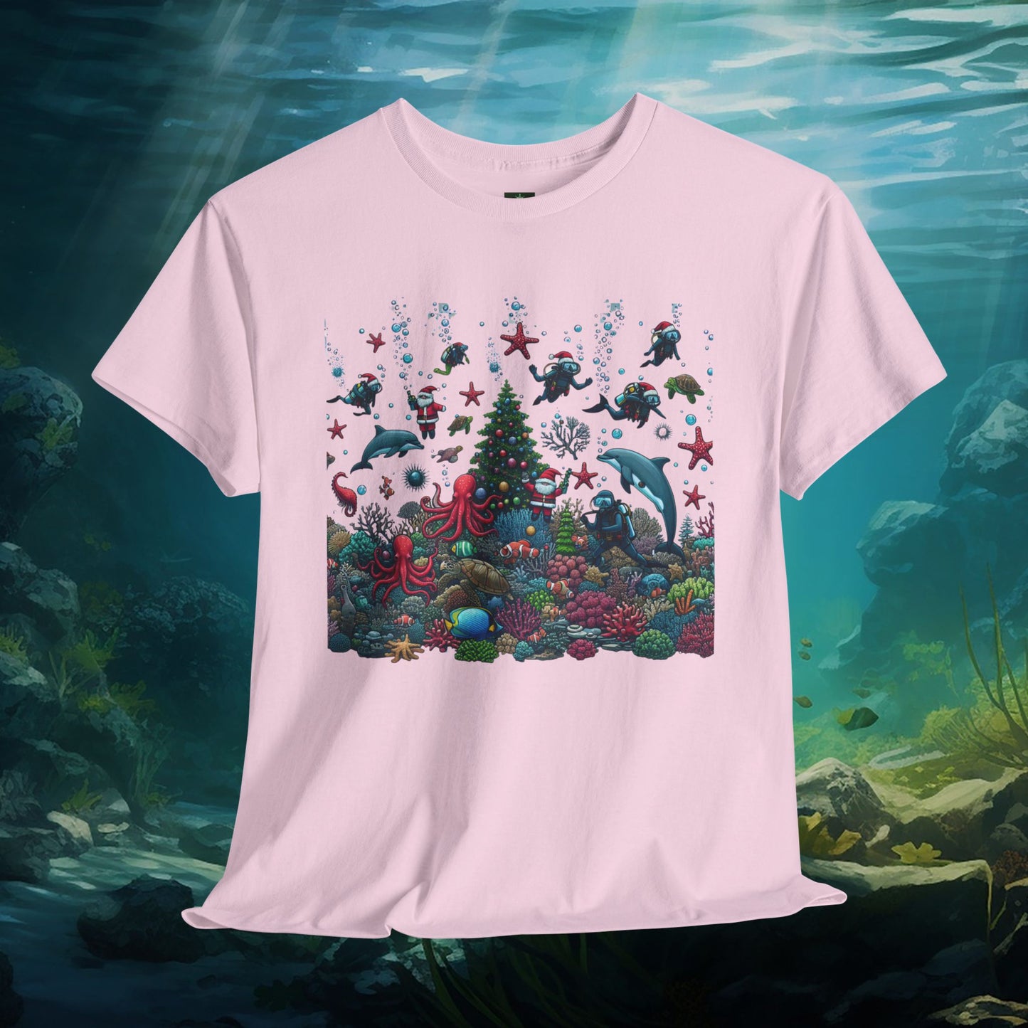 Scuba Christmas T-Shirt