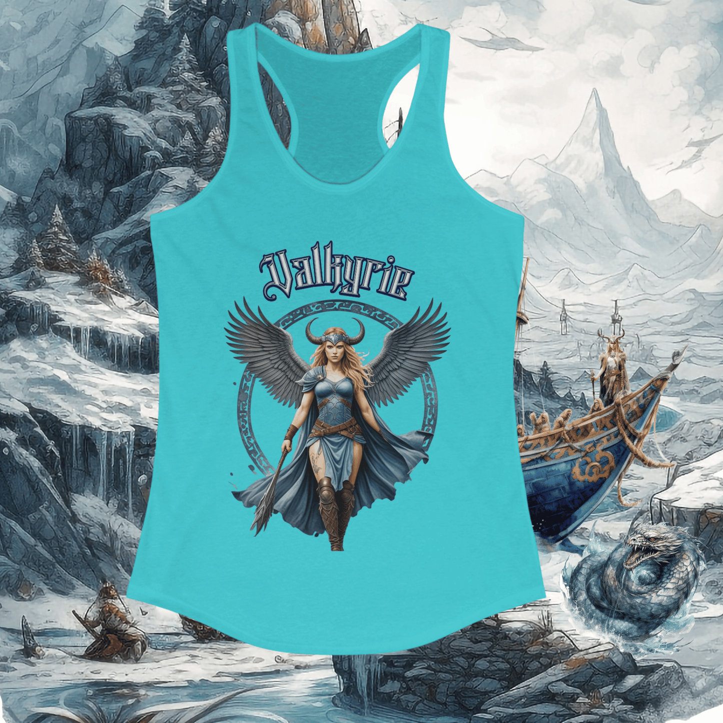 Valkyrie Norse Mythology Tank Top