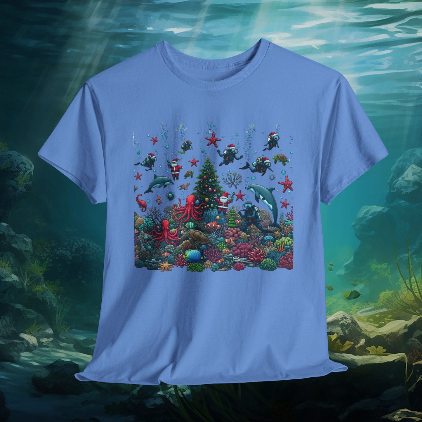 Scuba Christmas T-Shirt