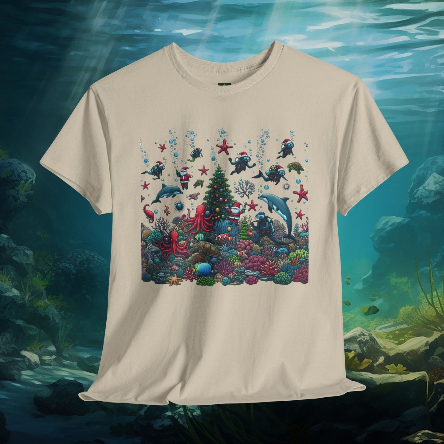 Scuba Christmas T-Shirt