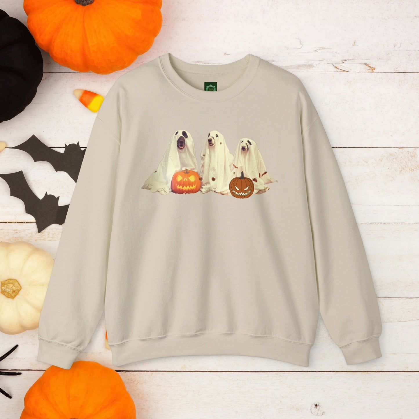 Spooky Ghost Dogs Sweatshirt