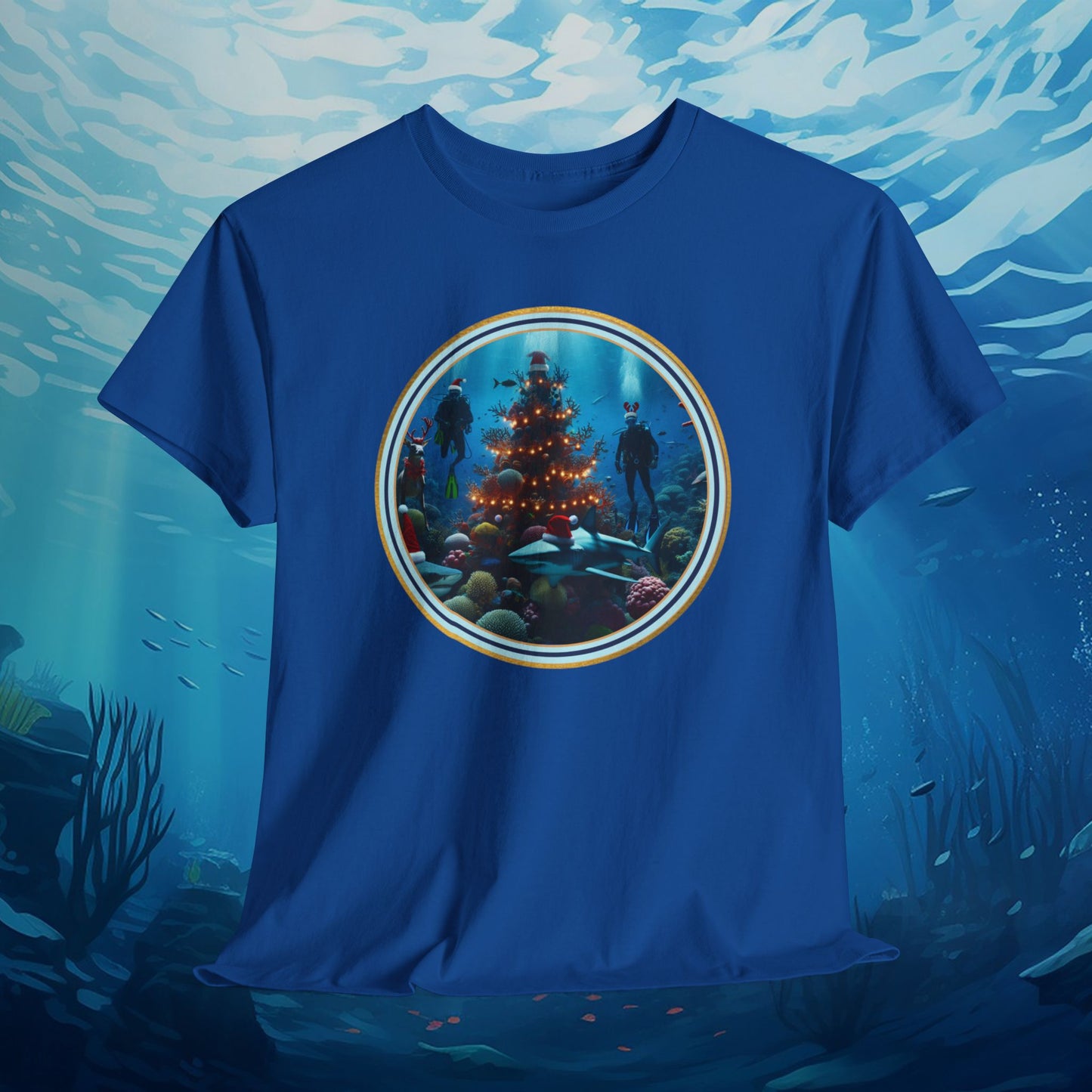 Underwater Christmas T-Shirt