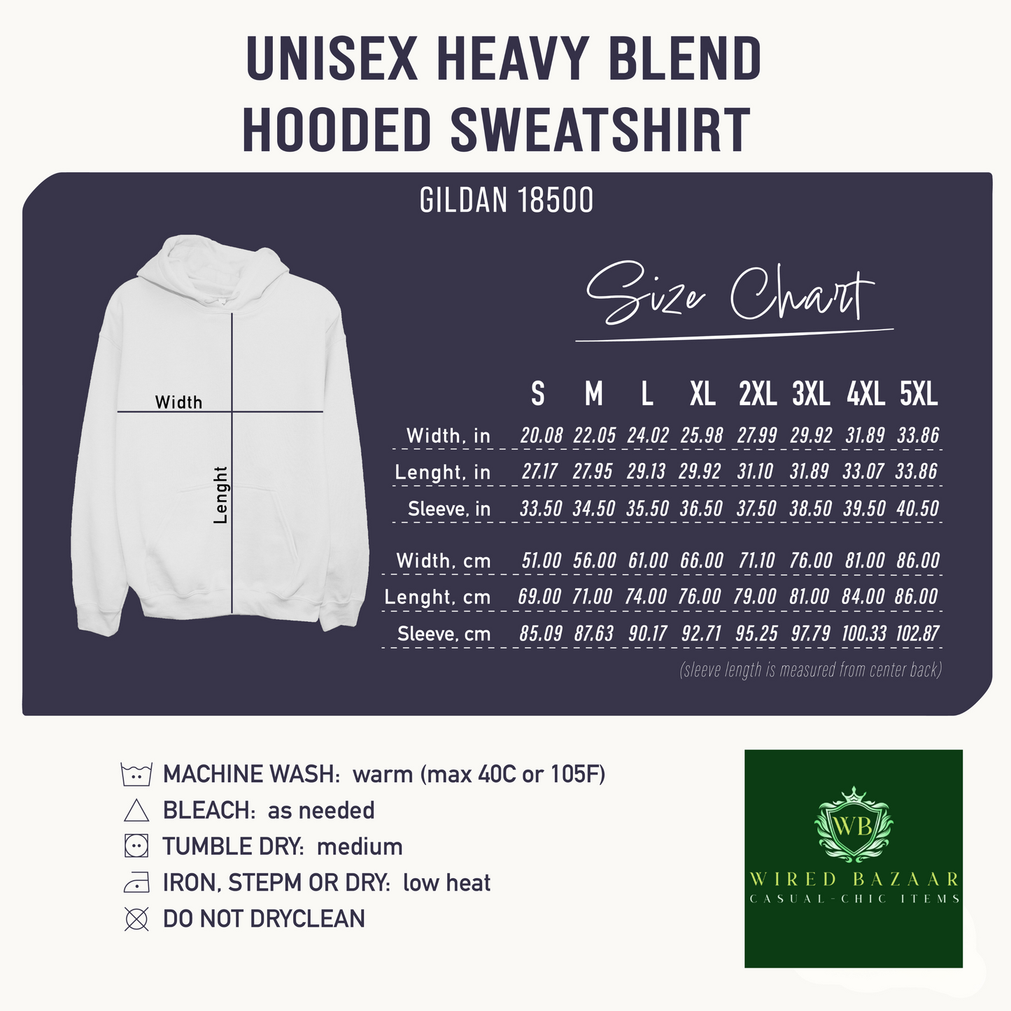 Heavy Blend Hooded Sweatshirt