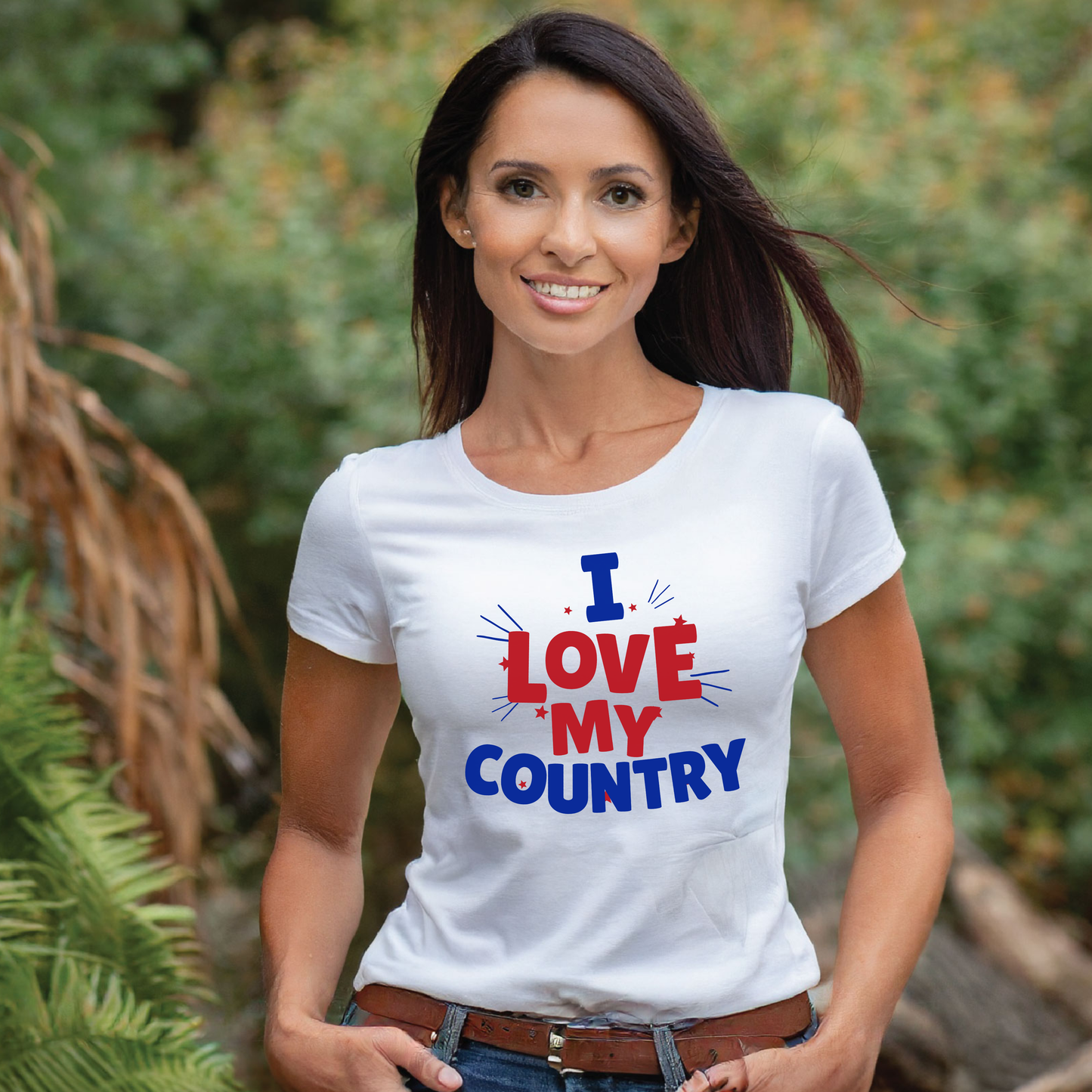 I Love My Country T-Shirt