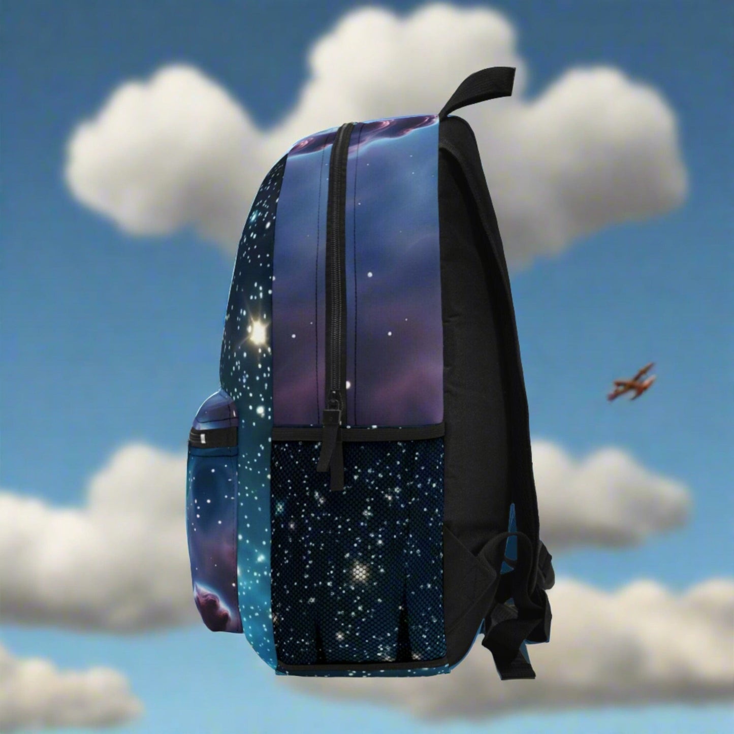 Printify bag Personalized Space backpack, Back to School Essentials, Personalized Back Pack Gift for Students, Trendy and Functional Book Bag.