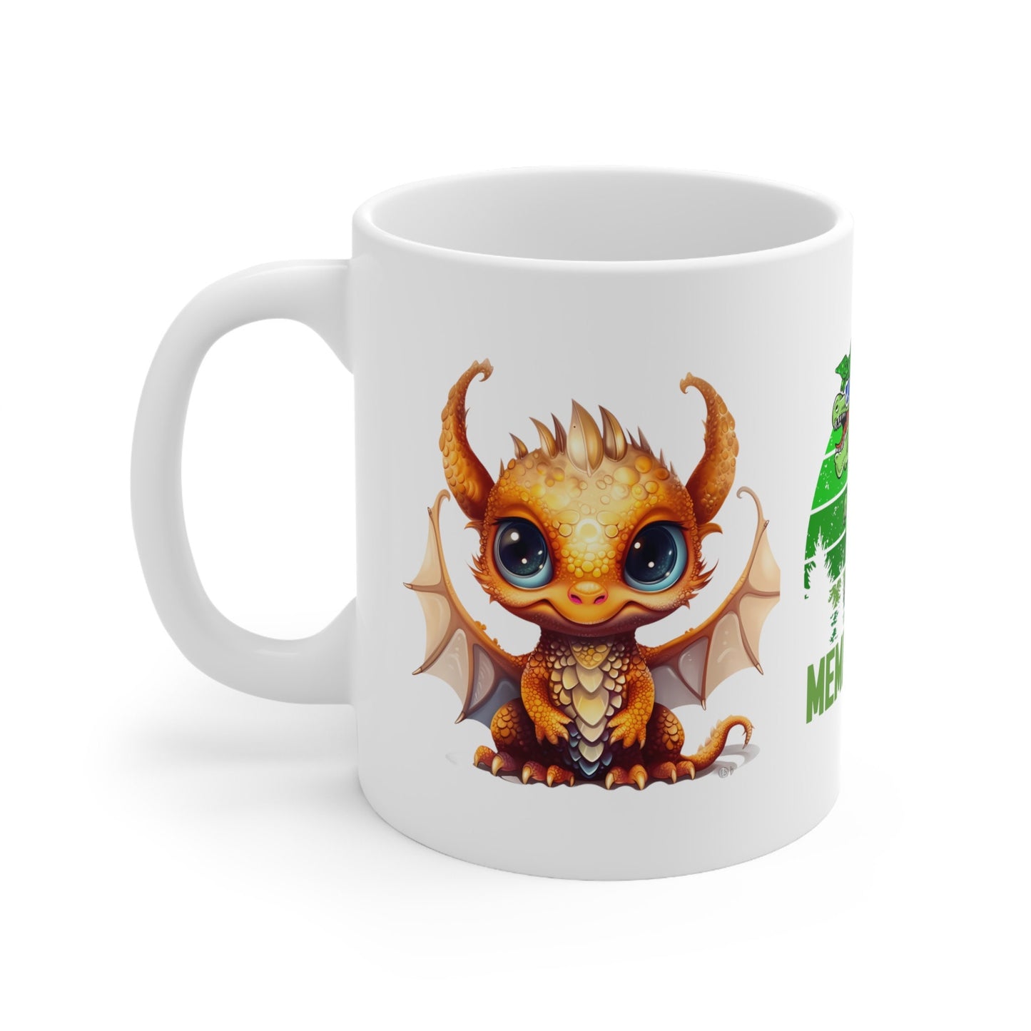 Colorful Dragon Mug