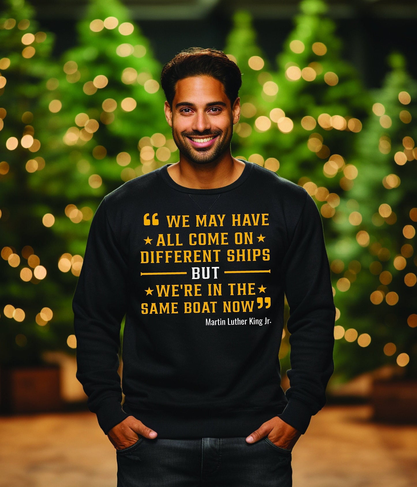 MLK Quote Sweatshirt