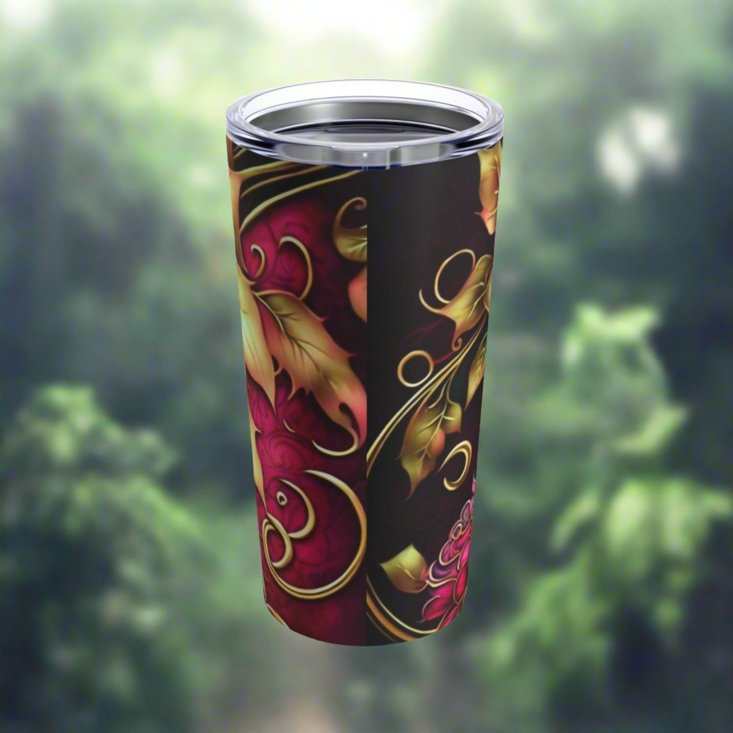 Boho Floral Tumbler,