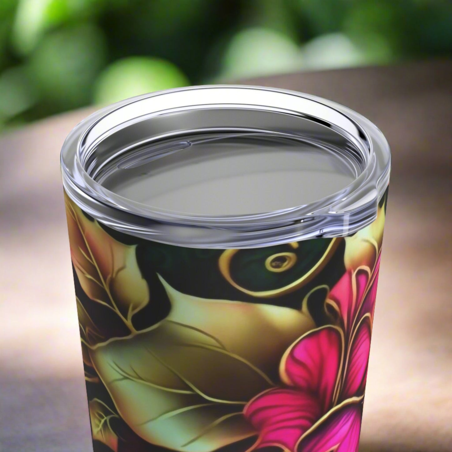 Boho Floral Tumbler,