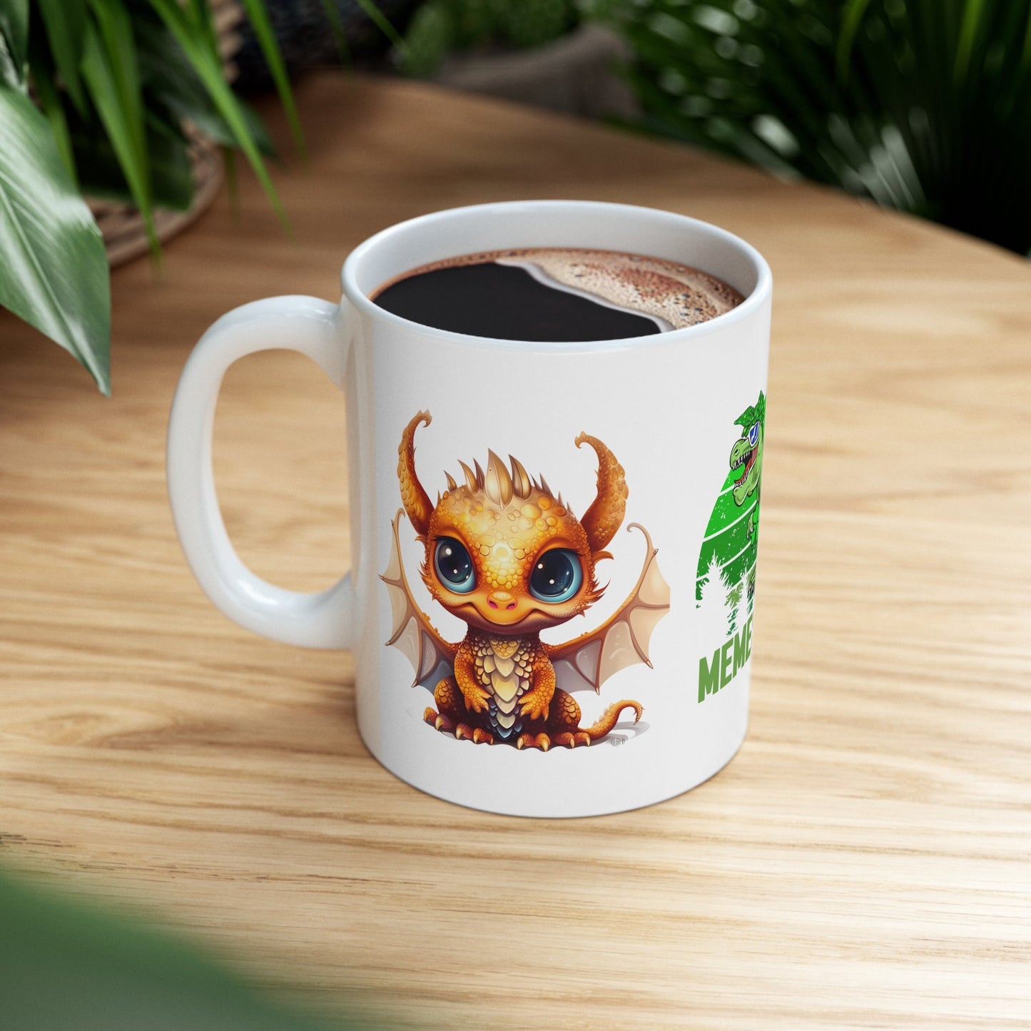 Colorful Dragon Mug