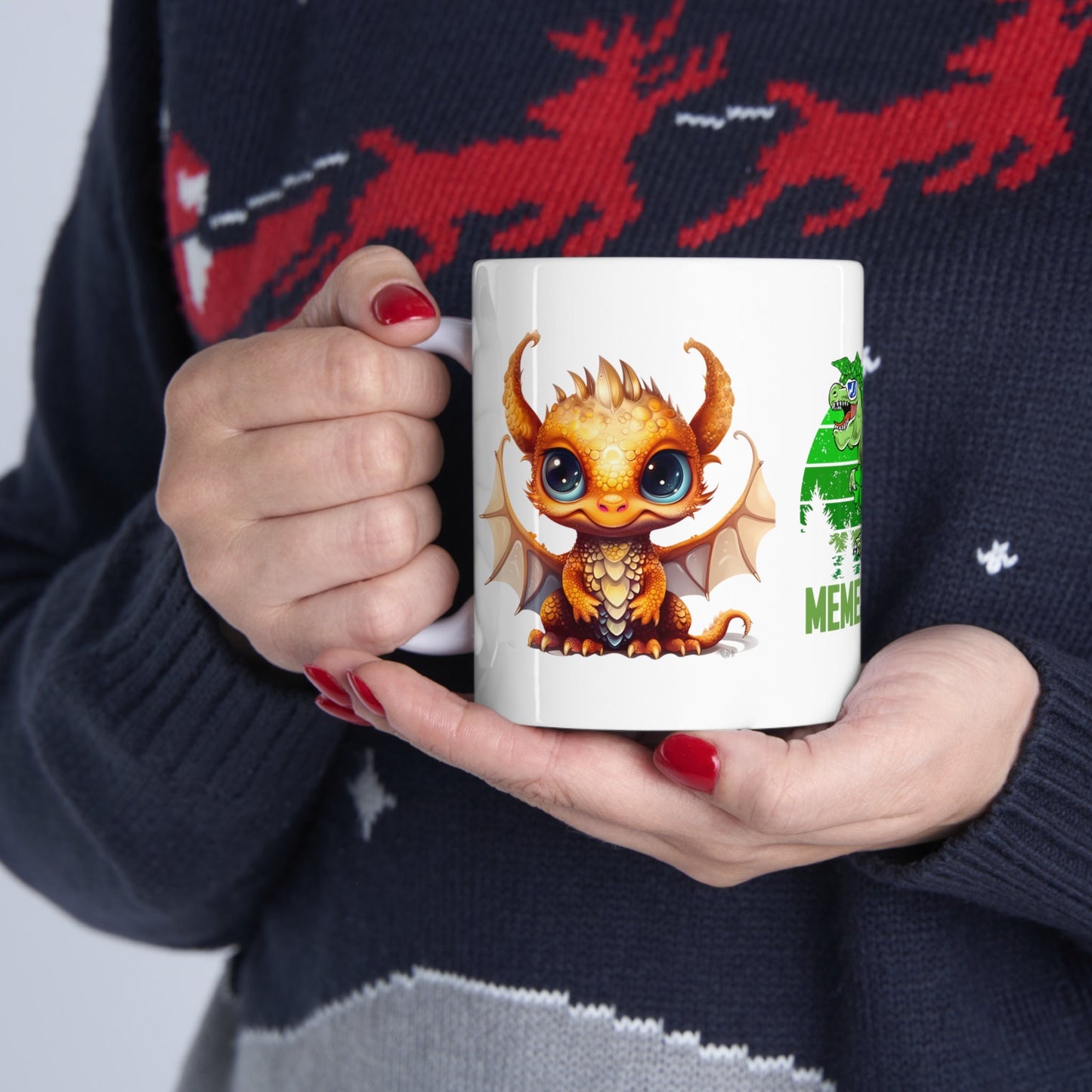 Colorful Dragon Mug