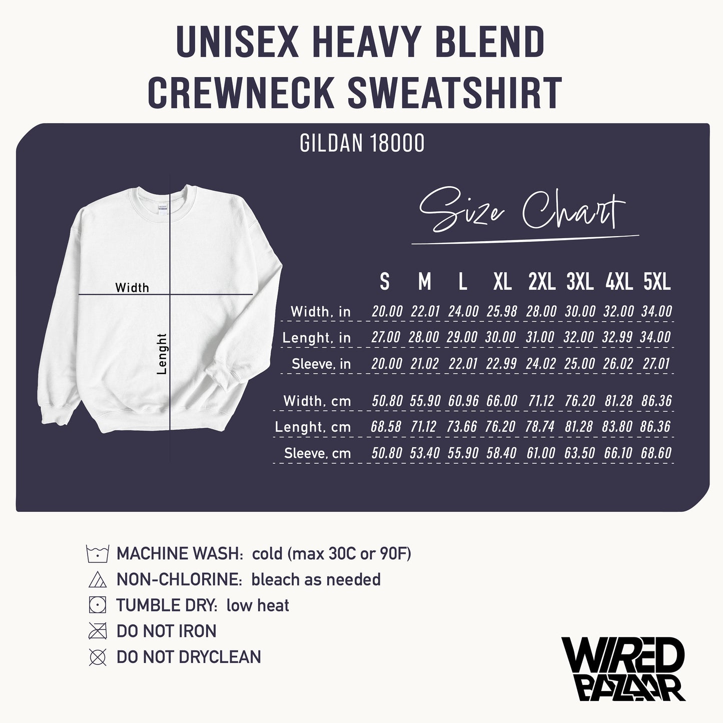 Gildan 18000 crewneck sweatshirt