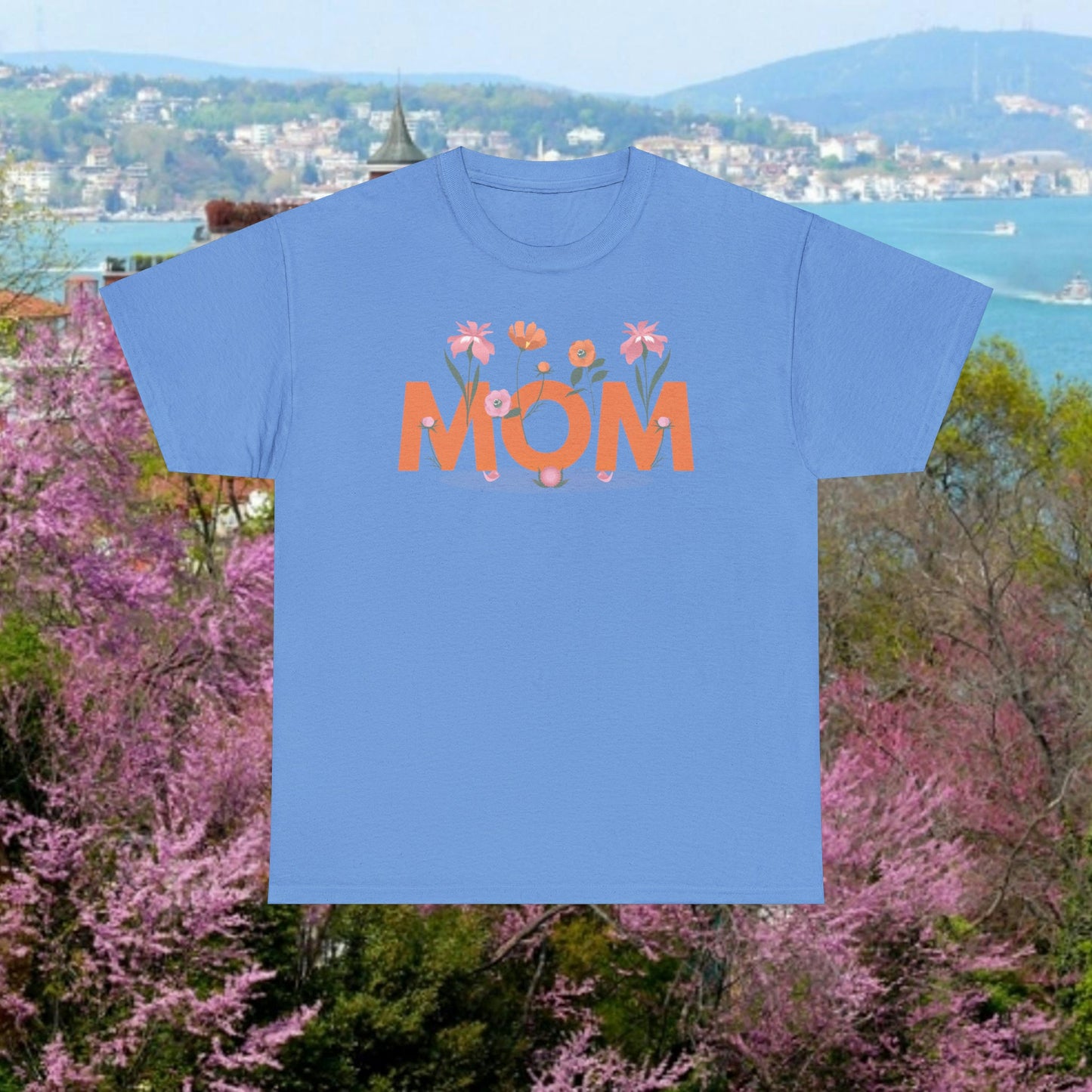 Cute Floral Mom Tee