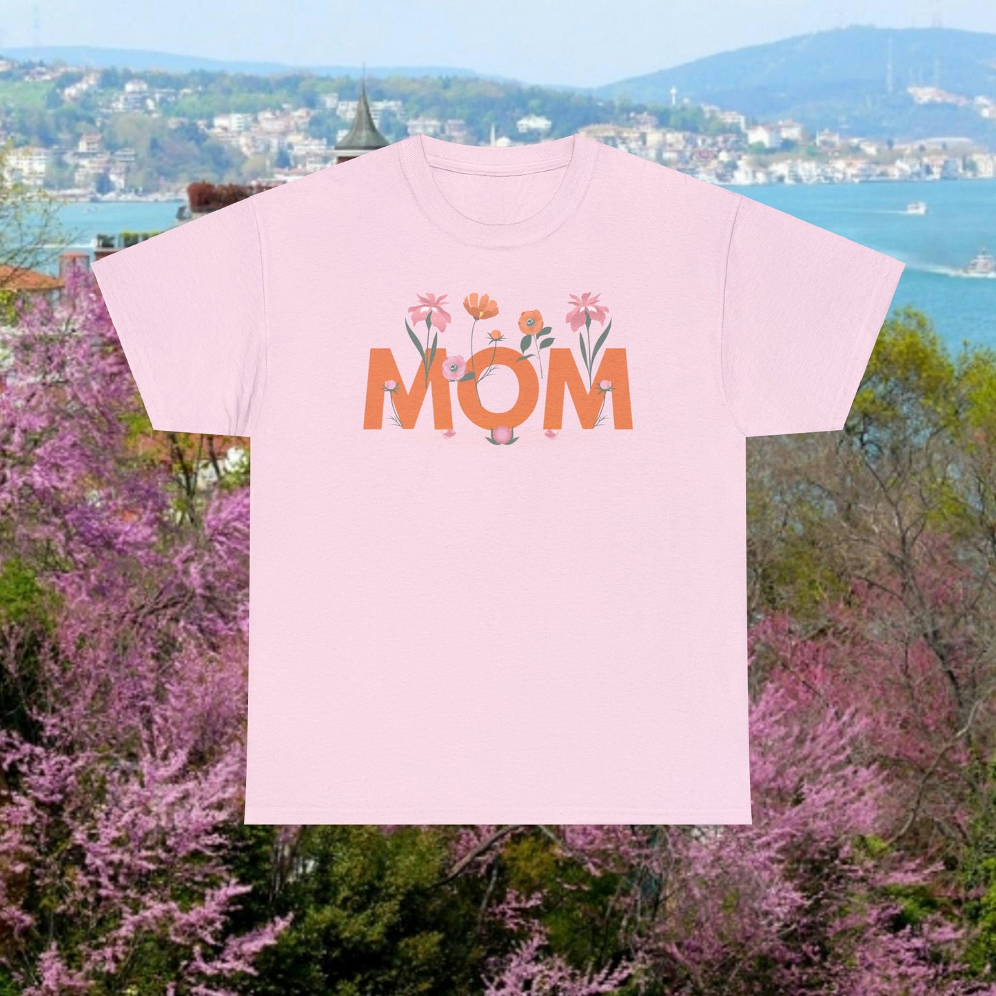 Cute Floral Mom Tee