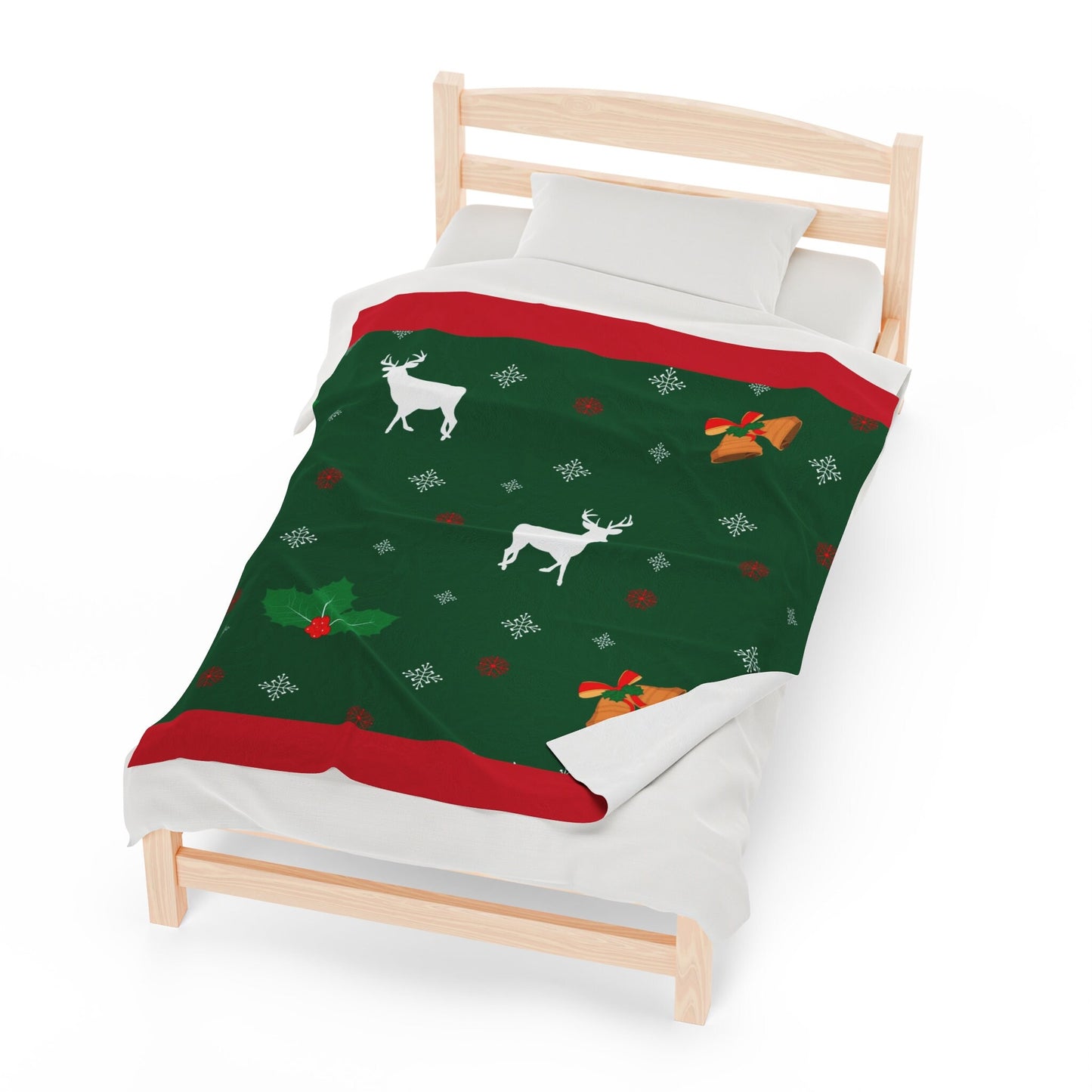 Deer Velveteen Plush Blanket