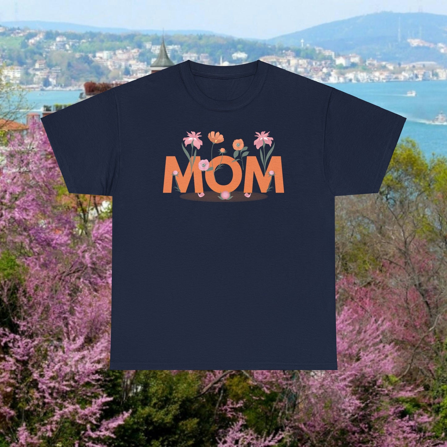 Cute Floral Mom Tee