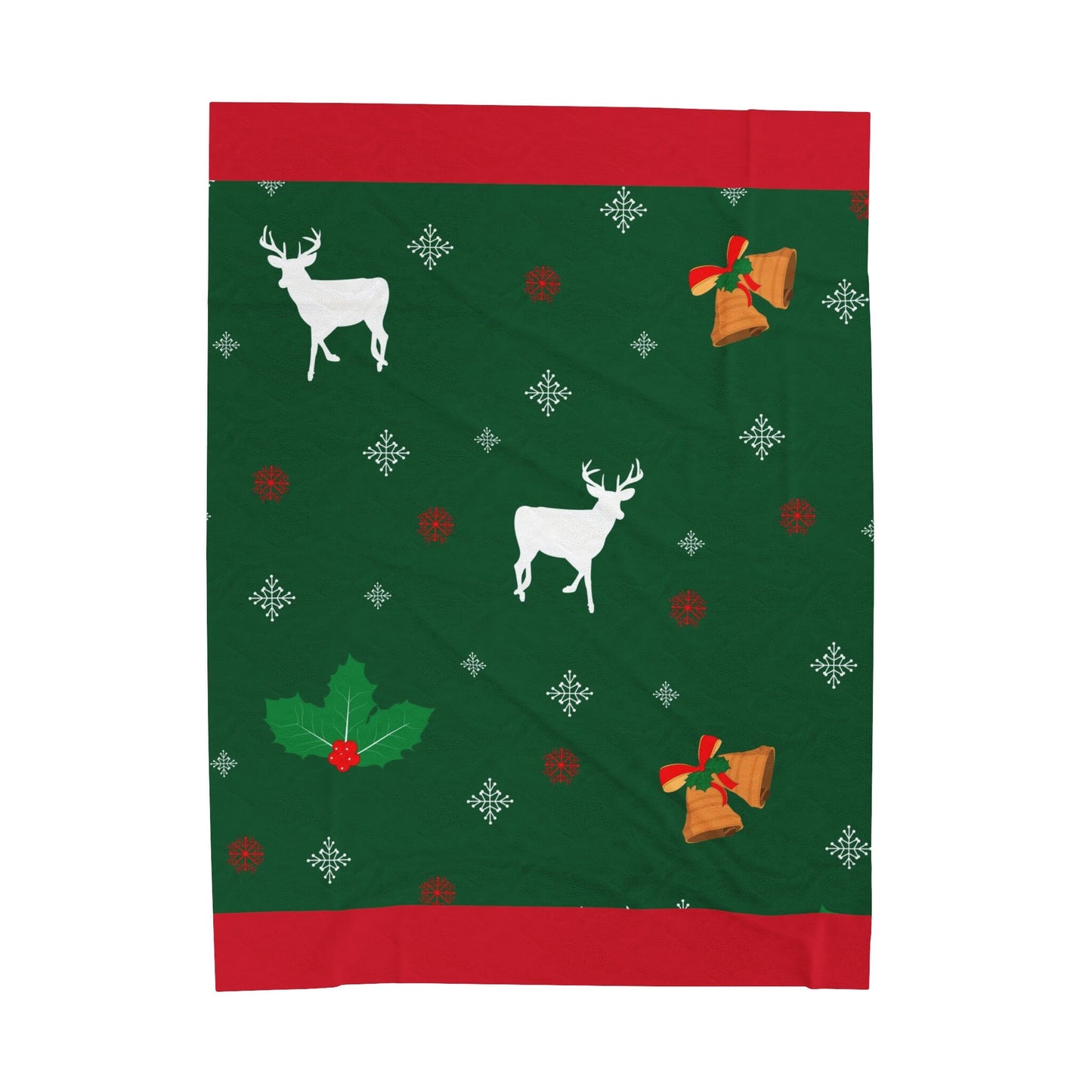 Deer Velveteen Plush Blanket