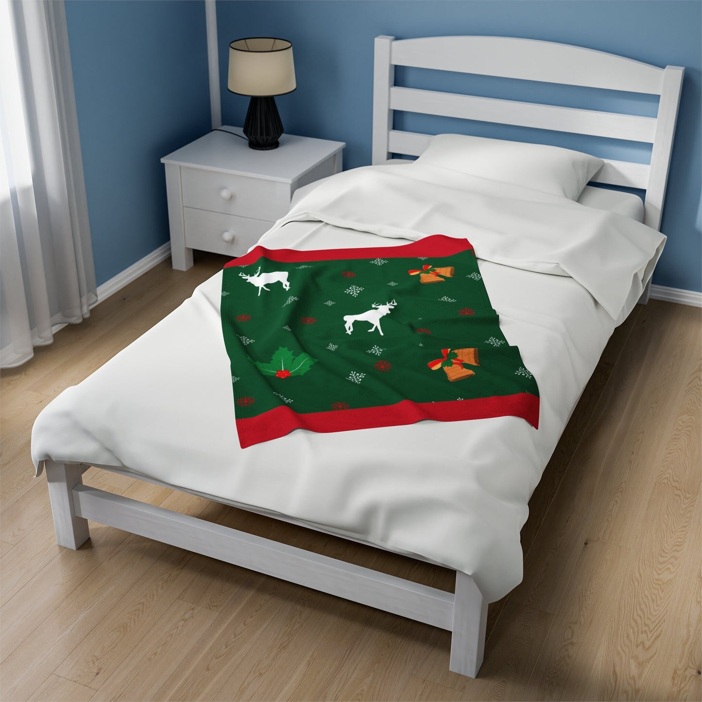 Deer Velveteen Plush Blanket