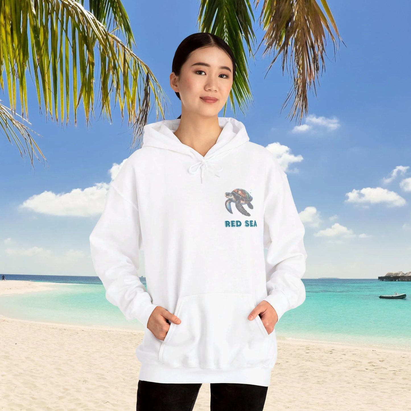 Sea Turtle Hooded Sweatshirt