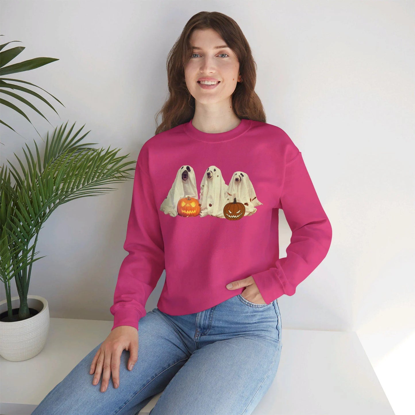 Spooky Ghost Dogs Sweatshirt