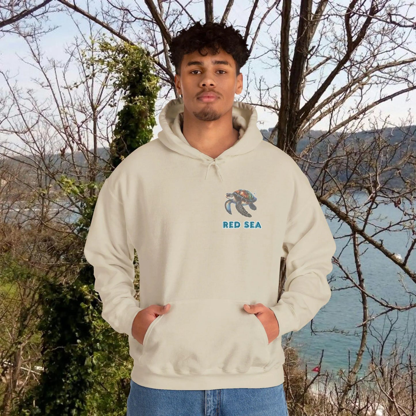 Sea Turtle Hooded Sweatshirt