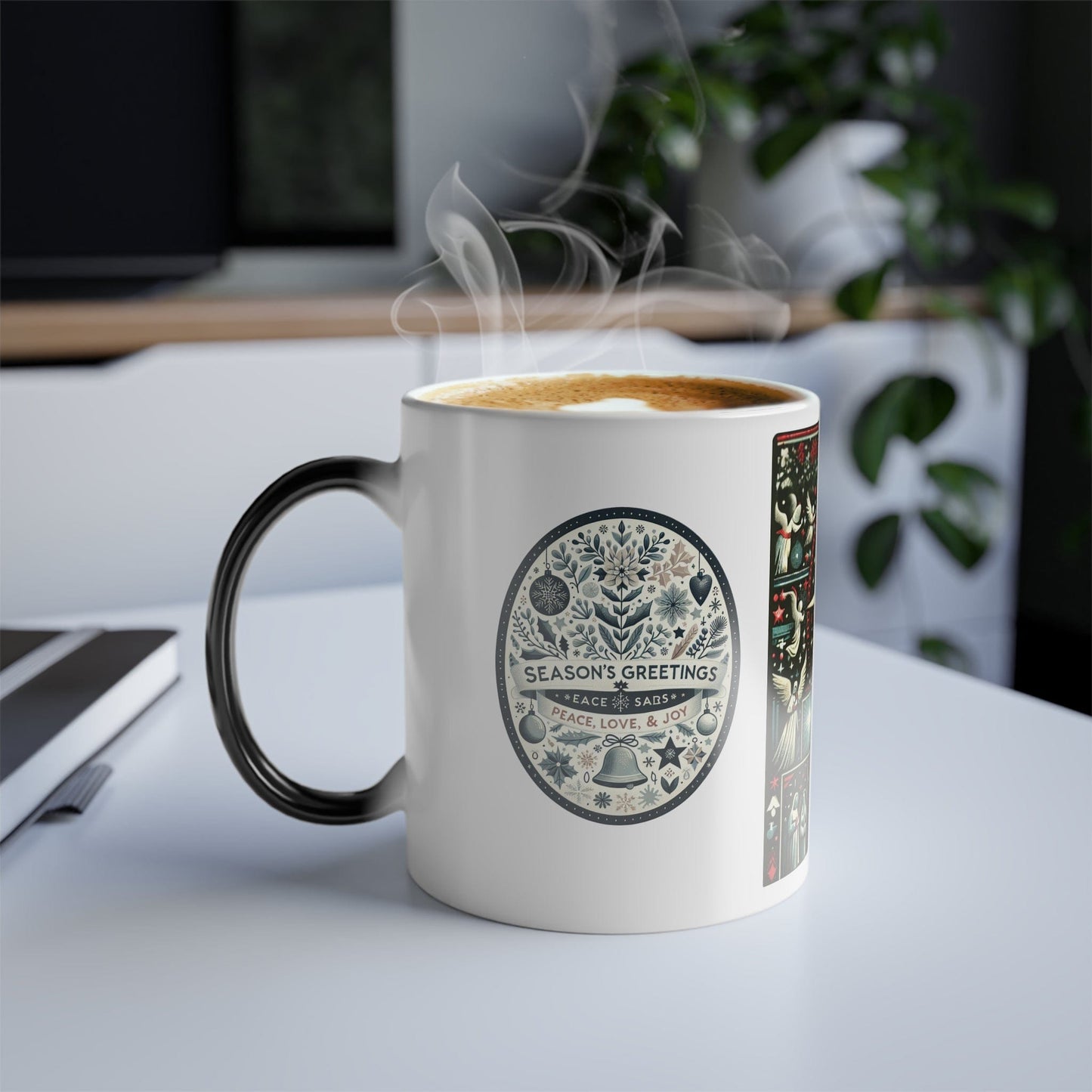 Printify Mug 11oz Christmas Color Morphing Mug