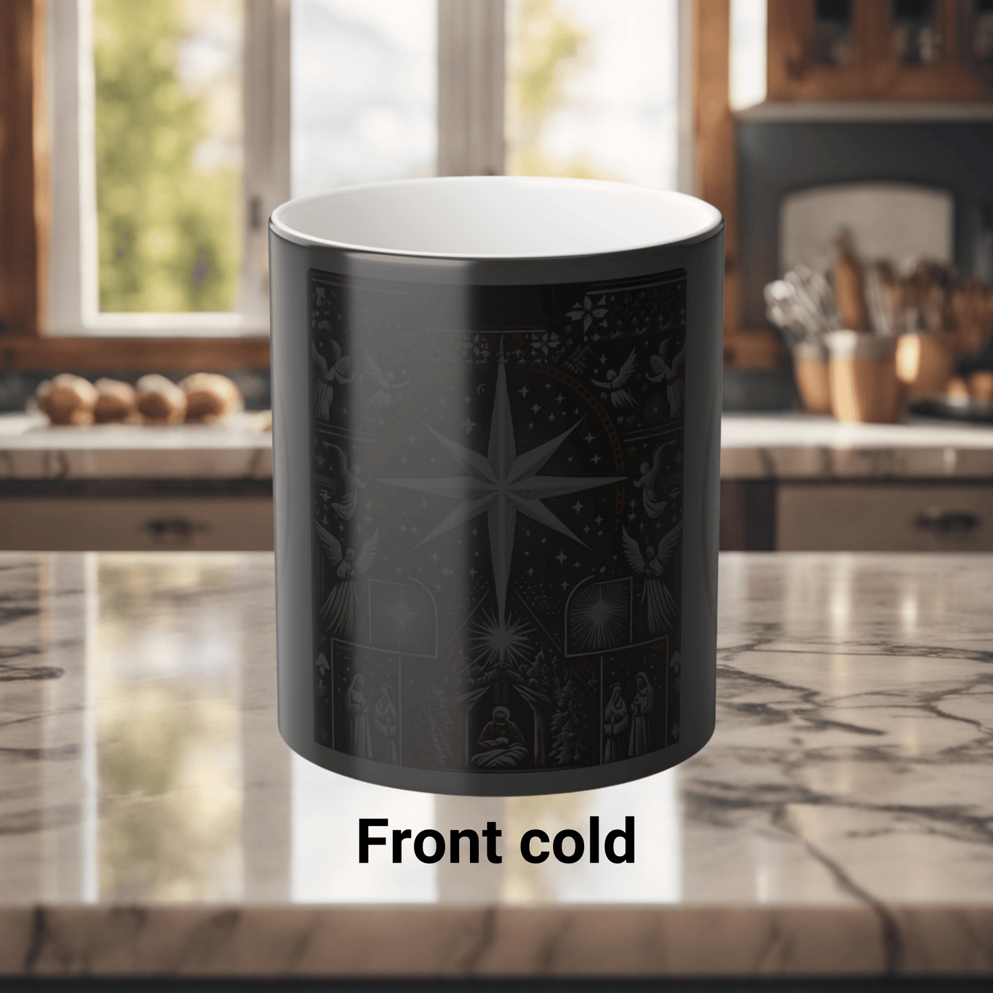 Printify Mug 11oz Christmas Color Morphing Mug